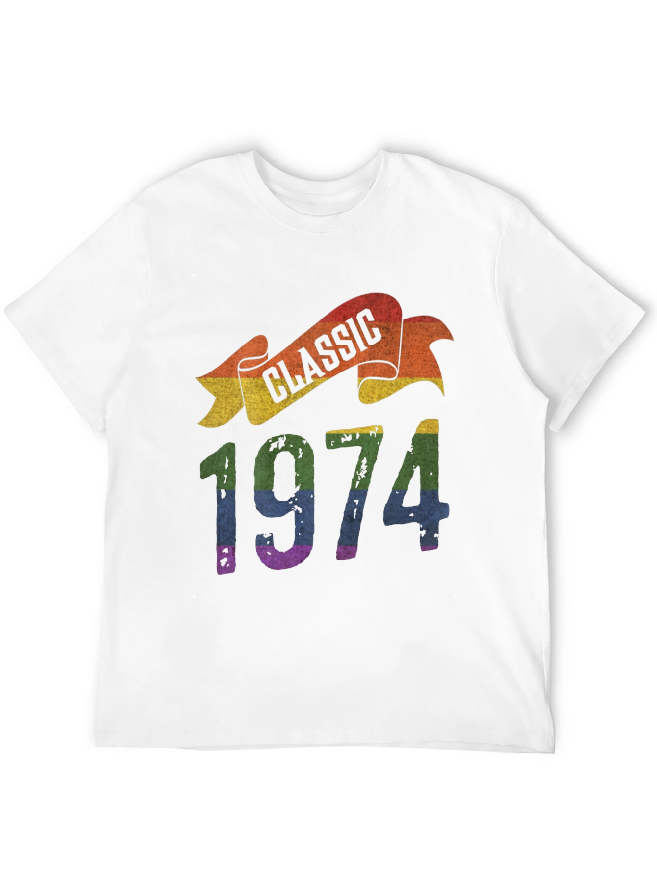 Classic 1974 Rainbow T-Shirt