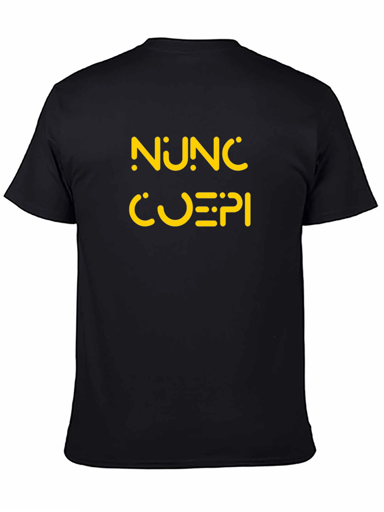 Nunc Coepi Graphic Tee - Stylish and Comfortable