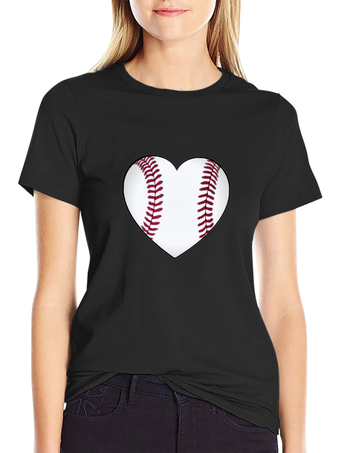 Baseball Heart Tee - Love of the Game