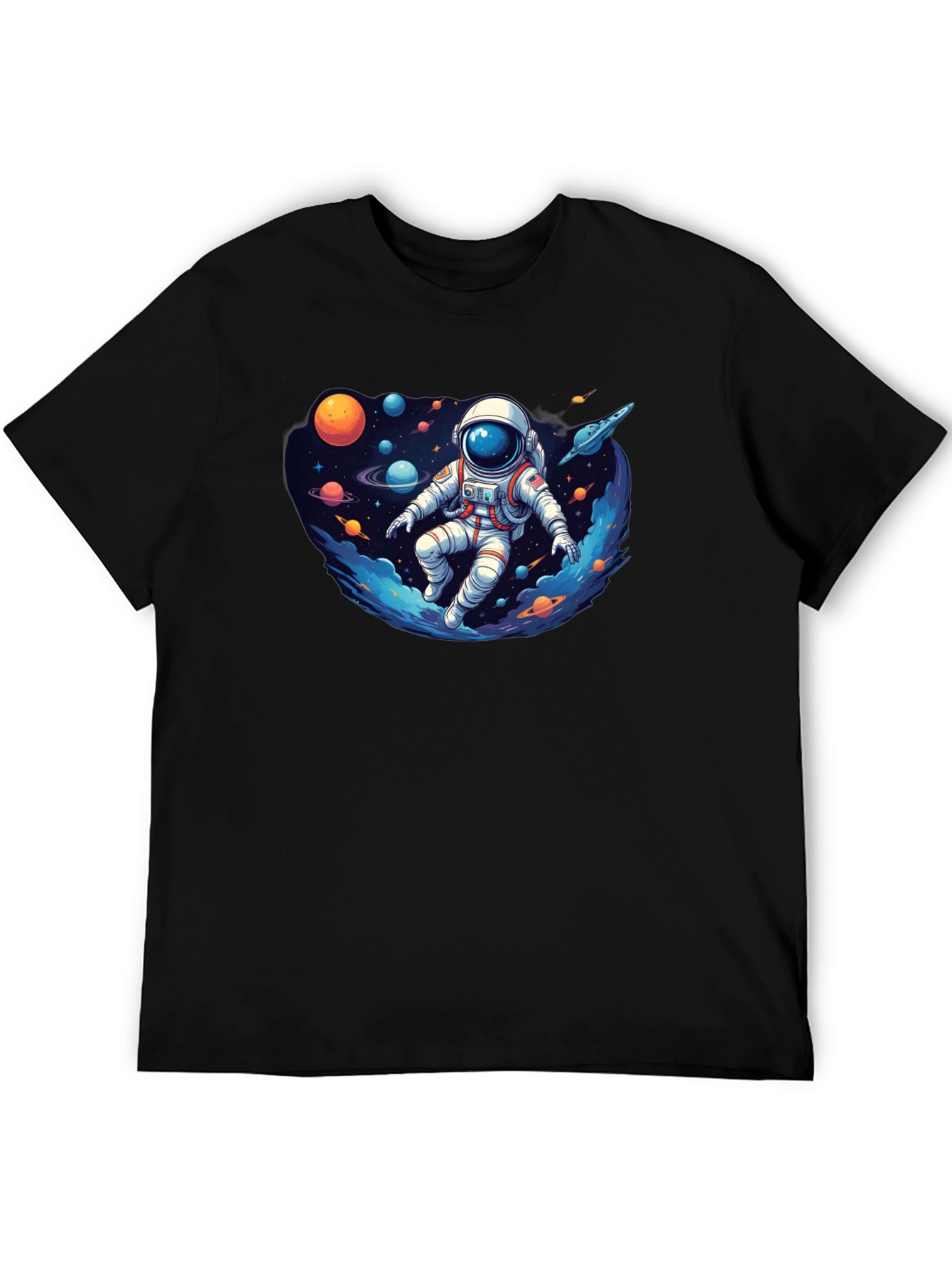 Astronaut in Space Graphic T-Shirt