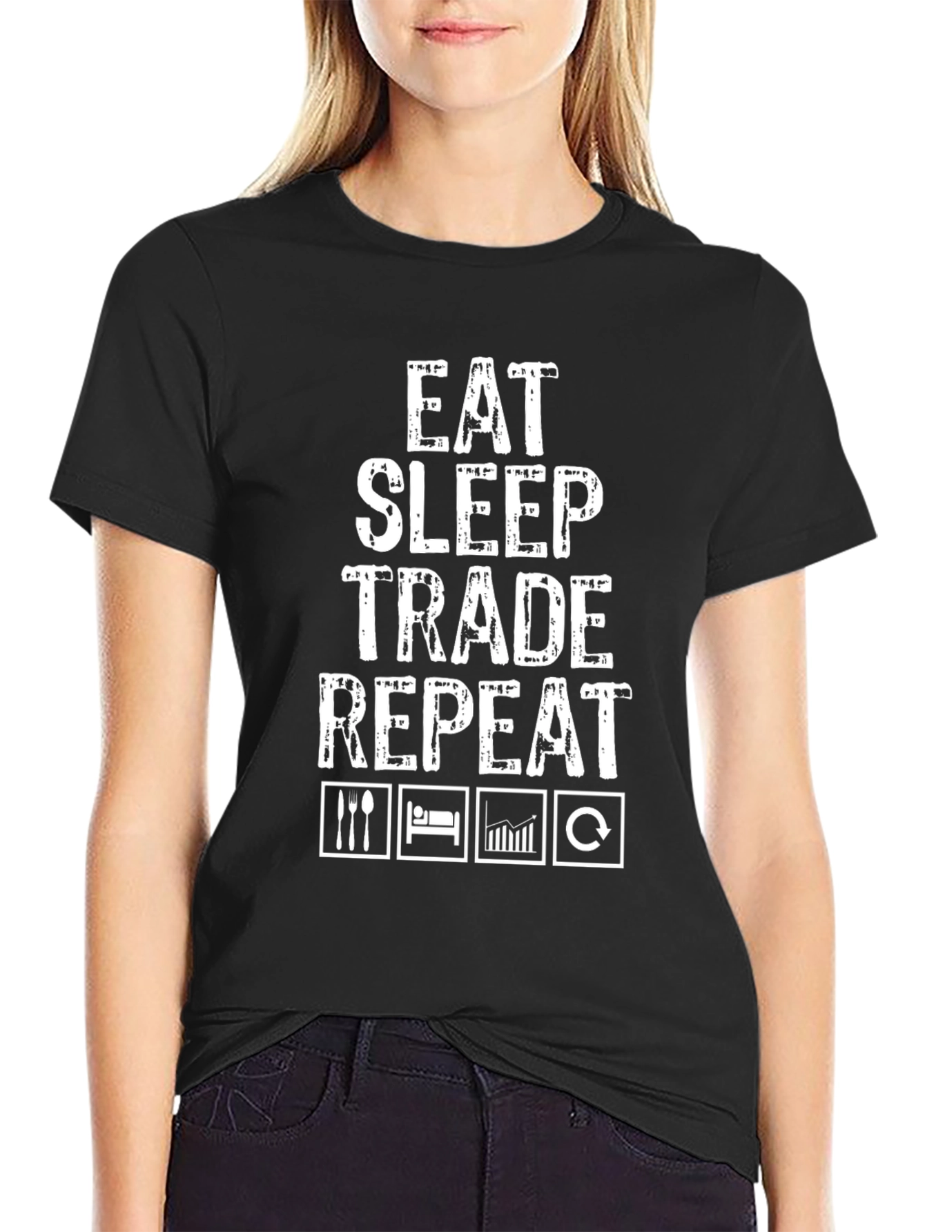 Eat Sleep Trade Repeat T-Shirt
