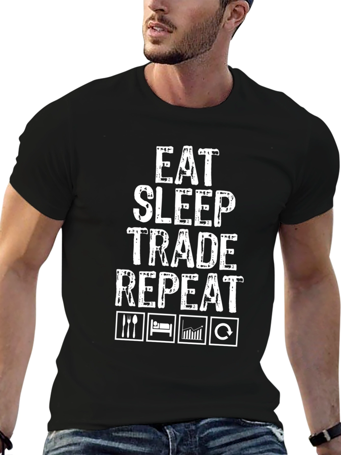 Eat Sleep Trade Repeat T-Shirt