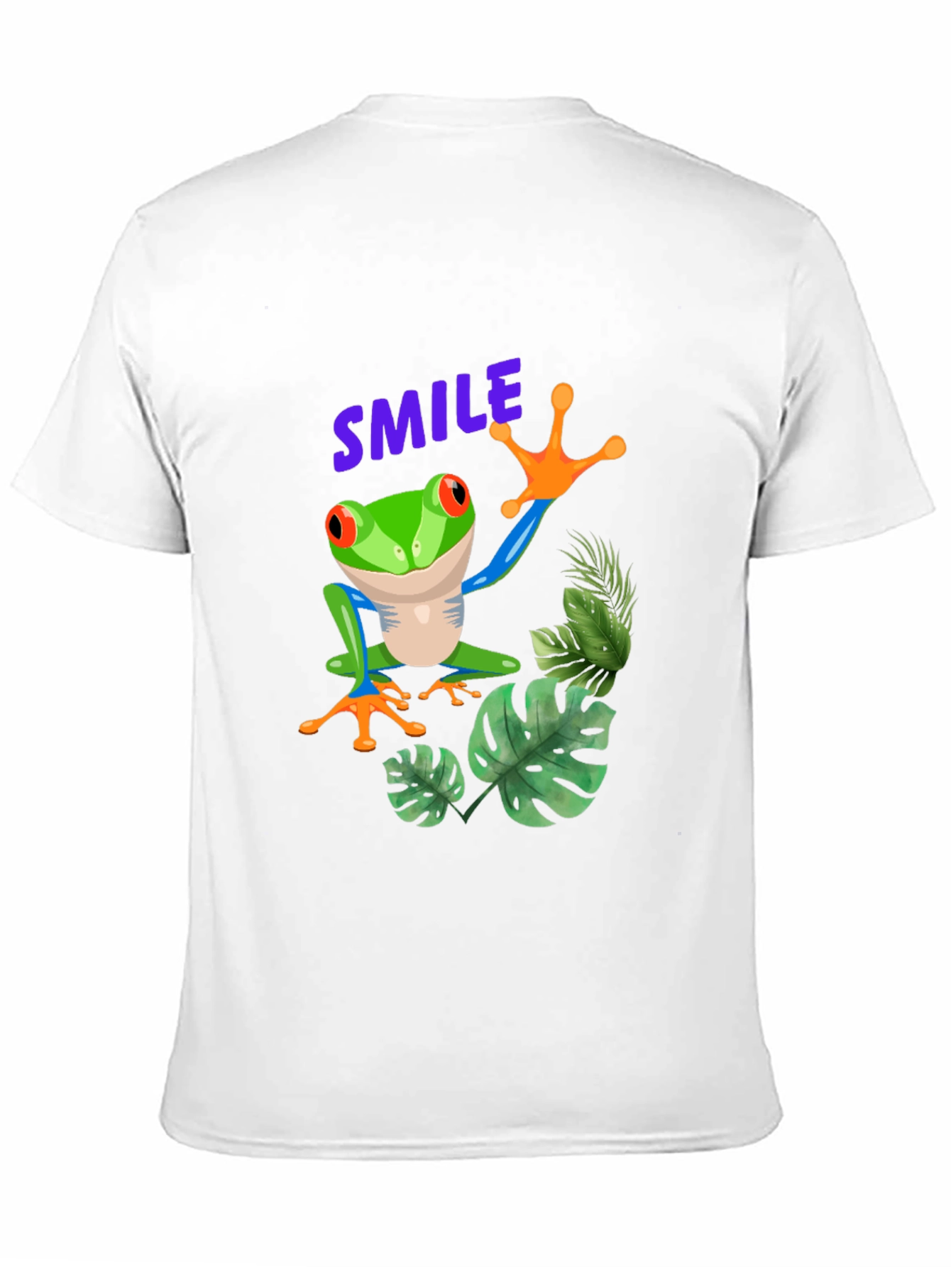 Smile Frog Graphic Tee - Stylish and Fun!