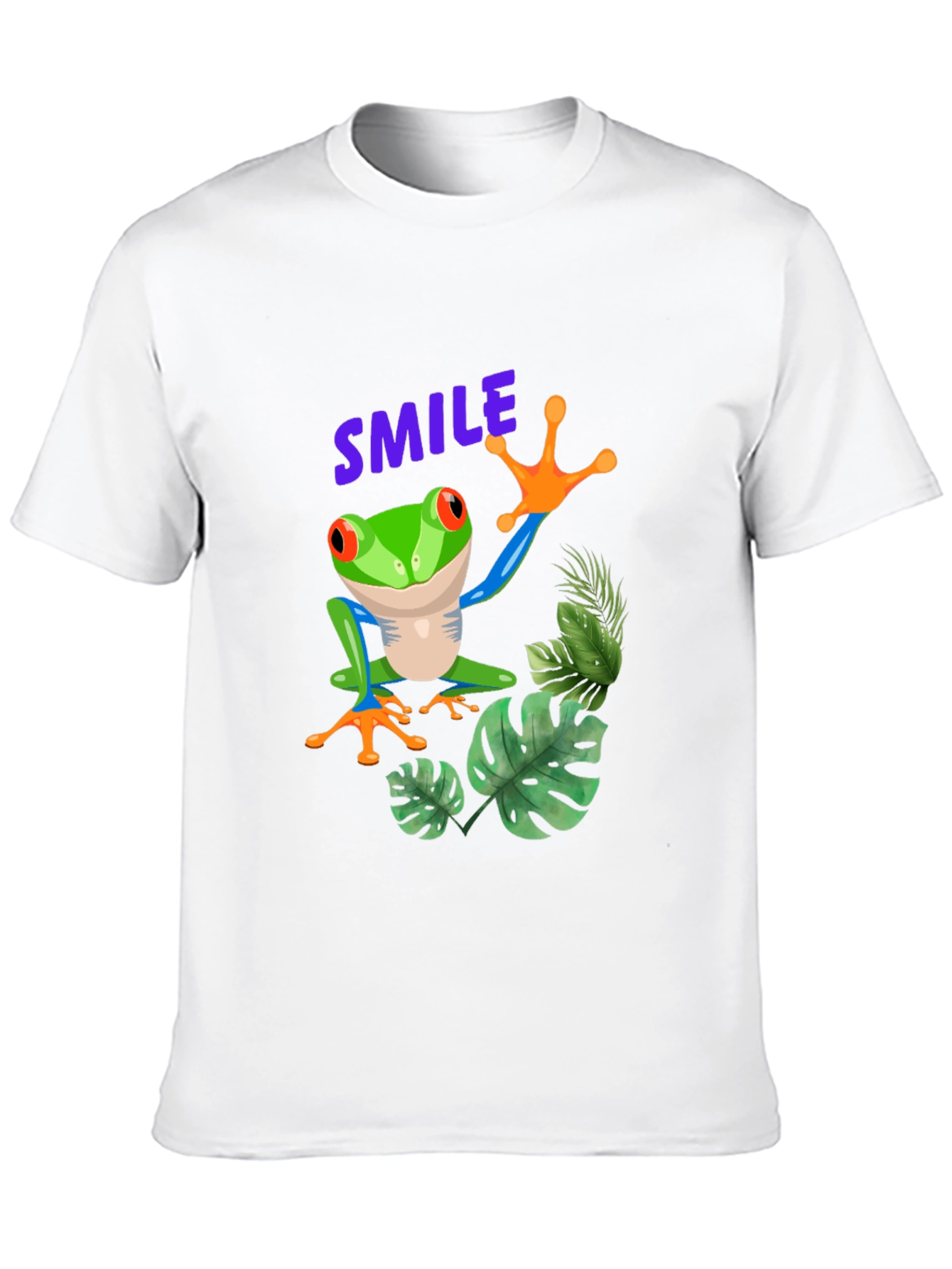Smile Frog Graphic Tee - Stylish and Fun!