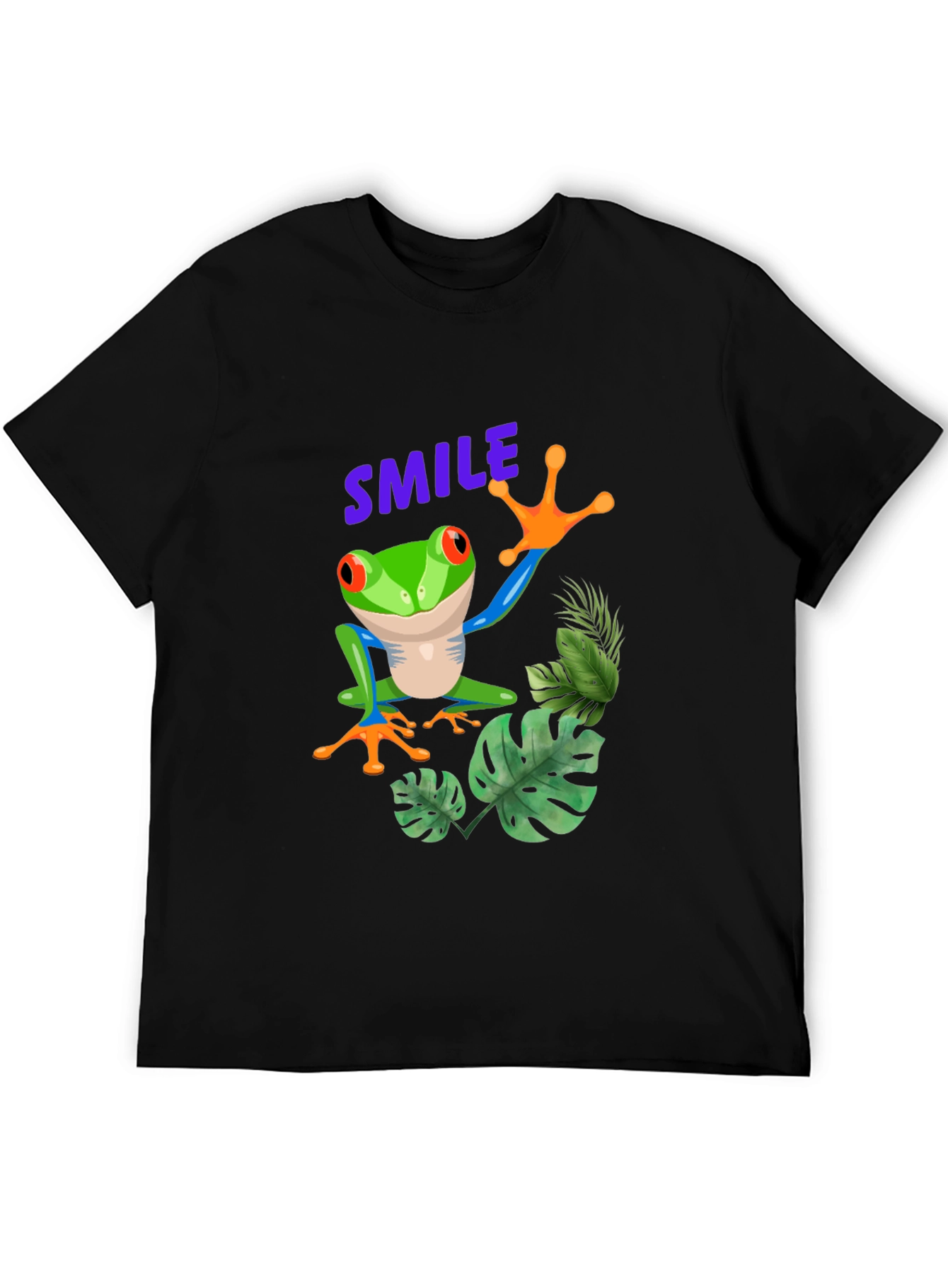Smile Frog Graphic Tee - Stylish and Fun!
