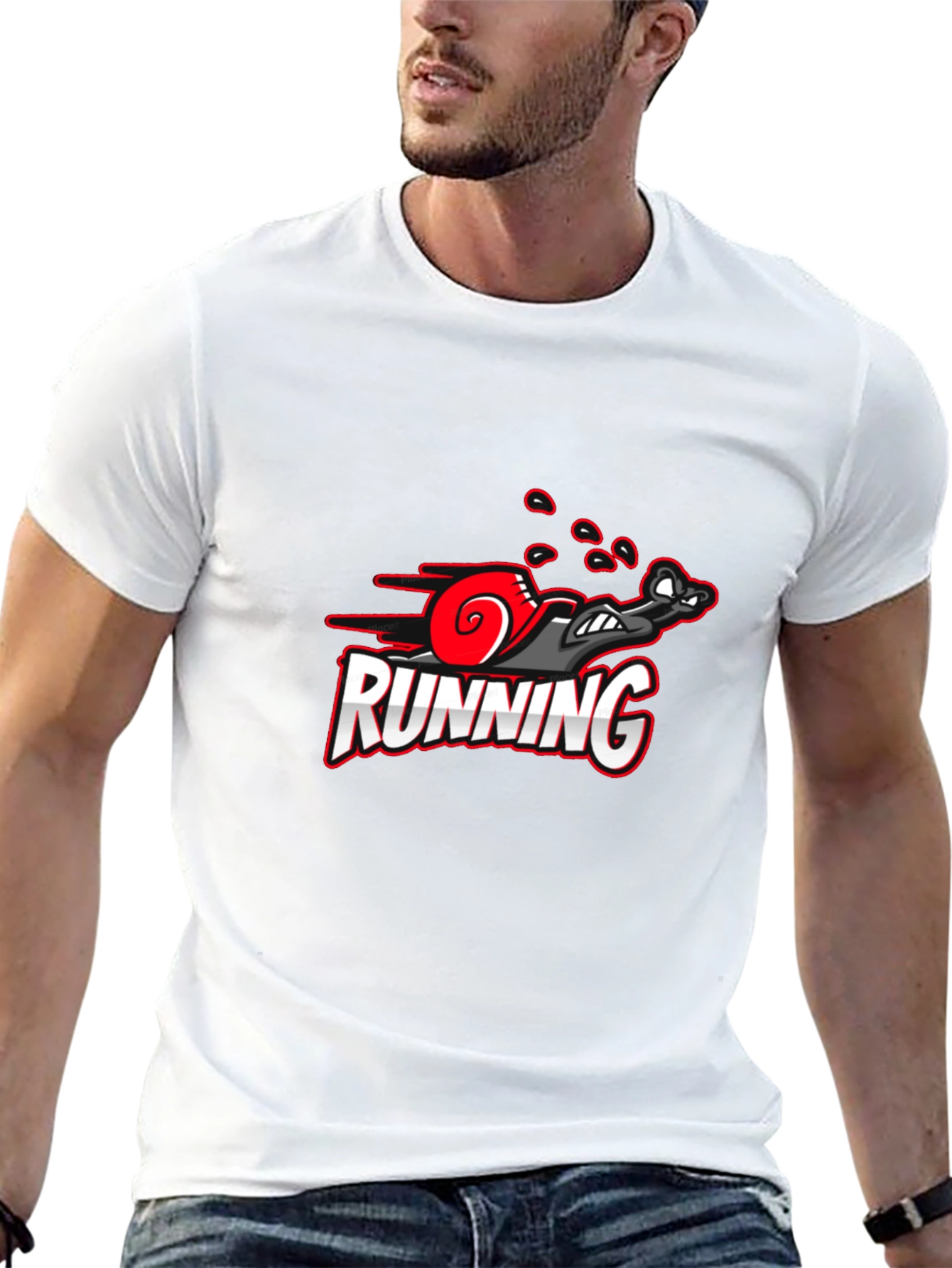 Running Snail Graphic Tee