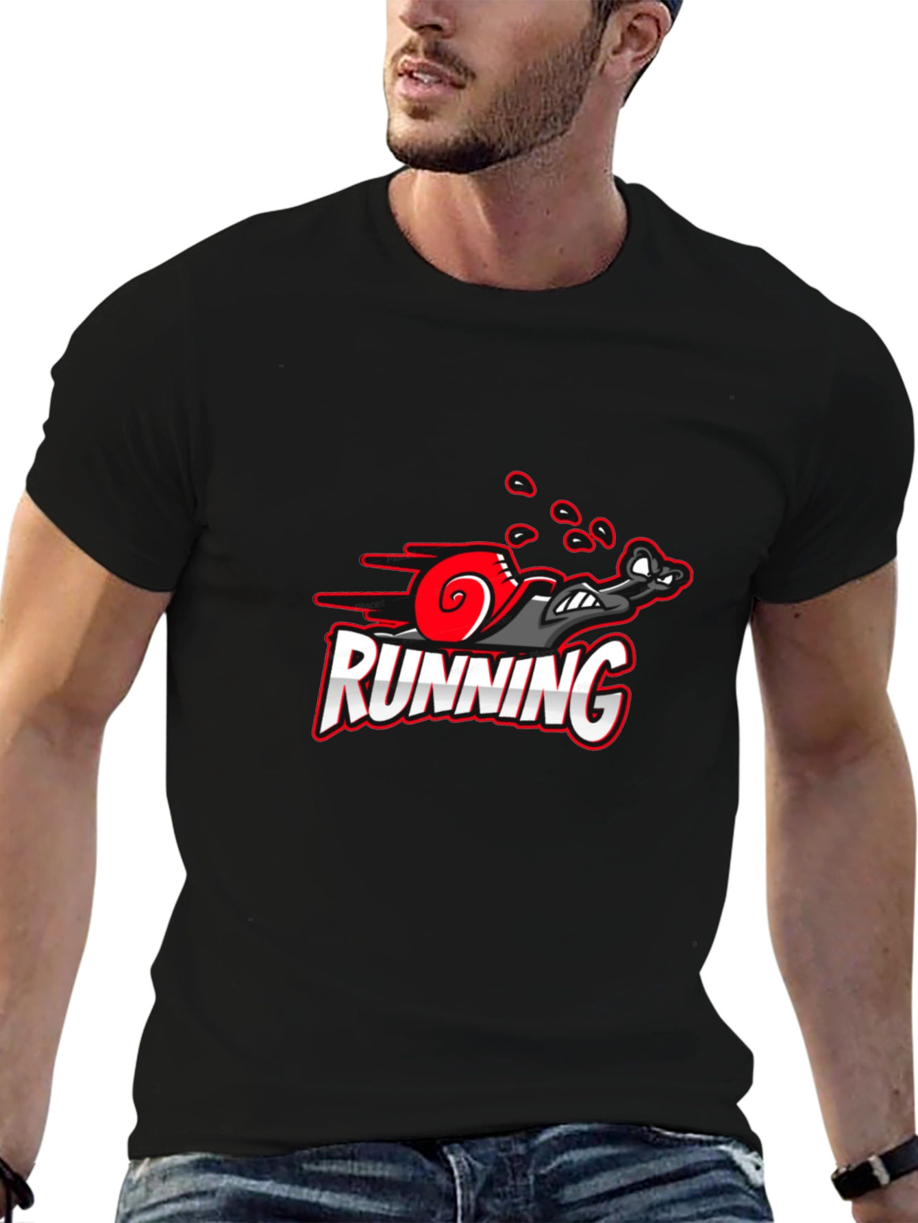 Running Snail Graphic Tee