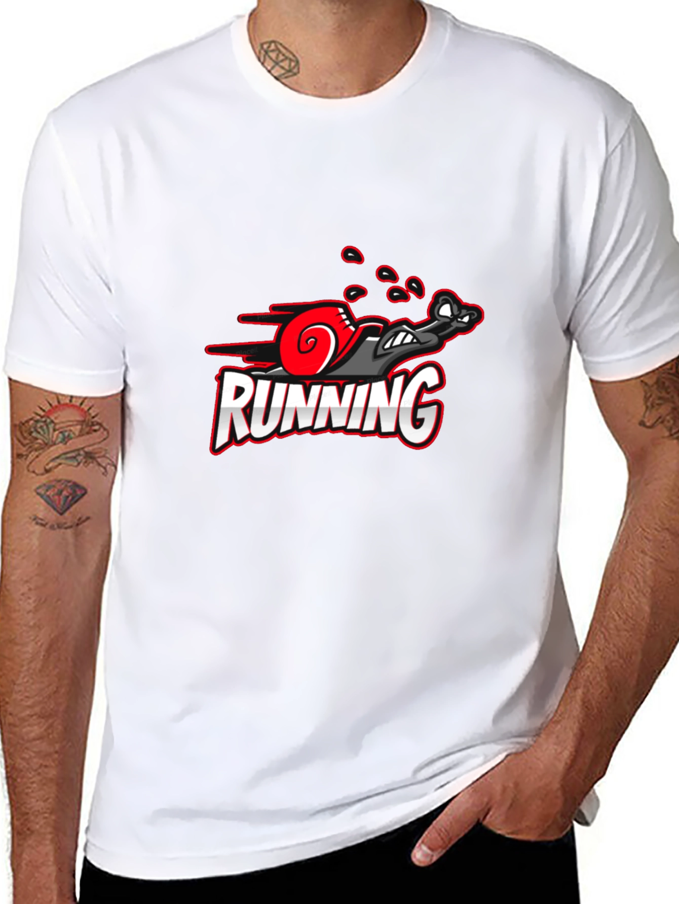 Running Snail Graphic Tee