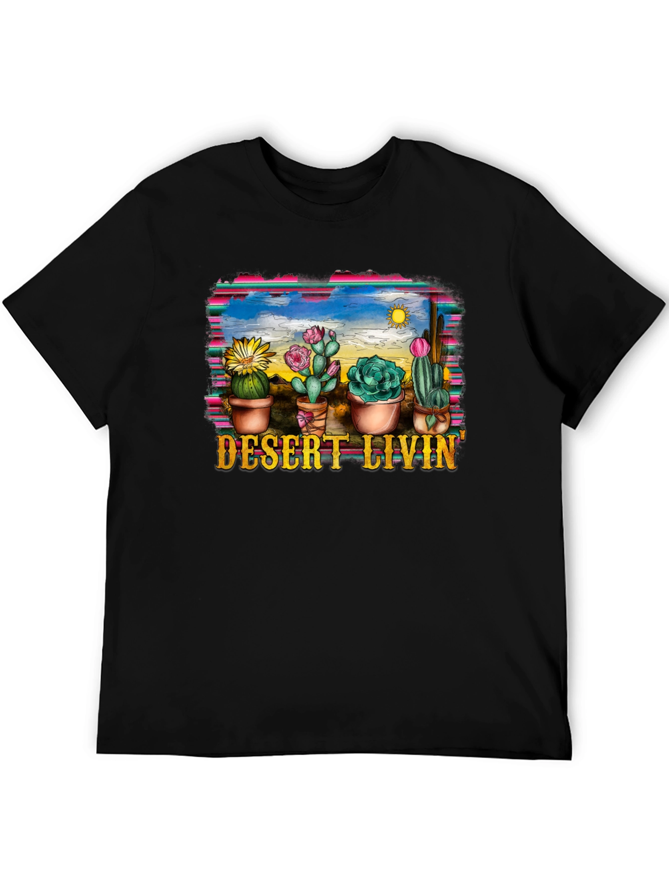 Desert Livin Cactus Graphic Tee
