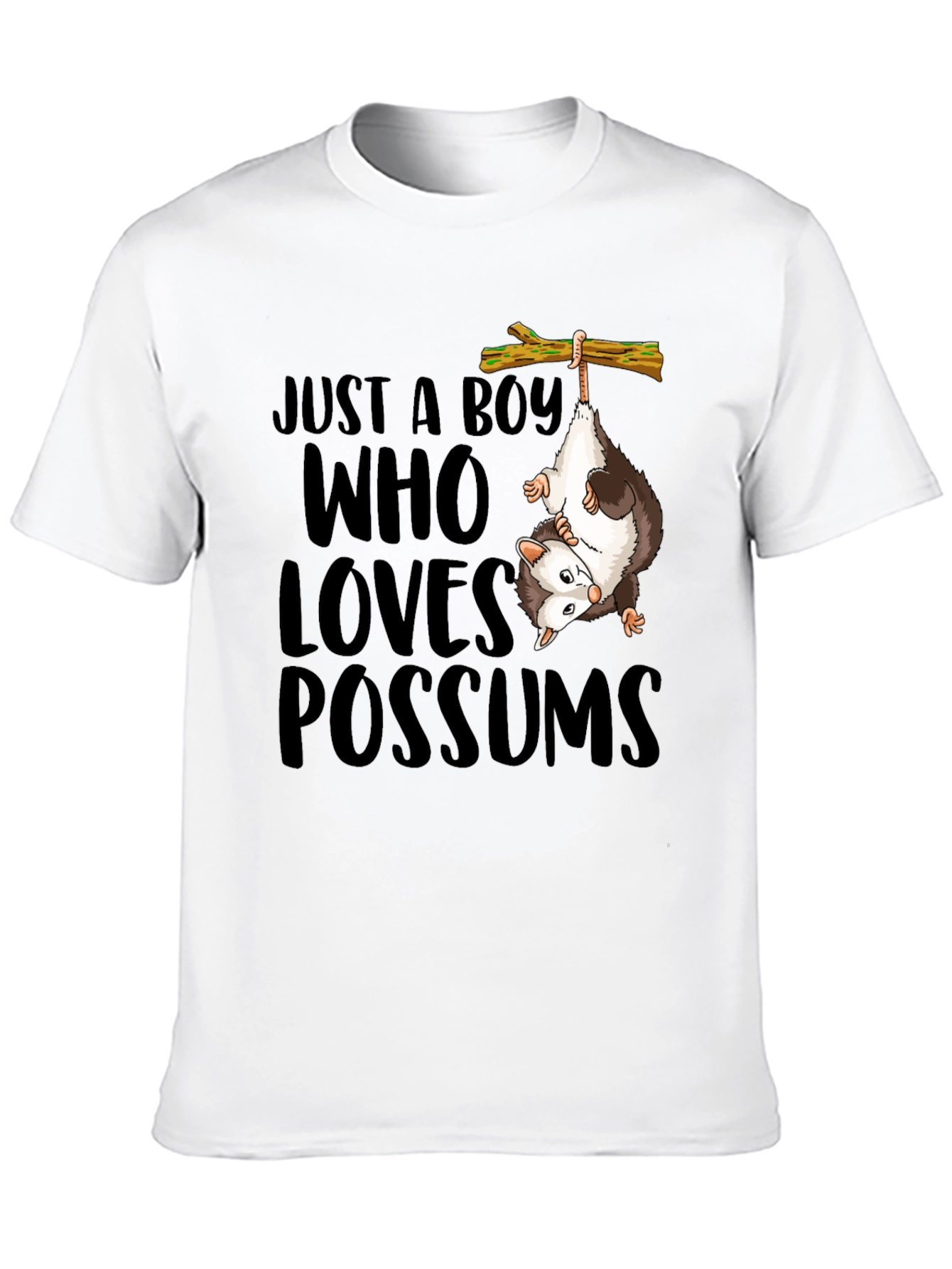 Just a Boy Who Loves Possums T-Shirt