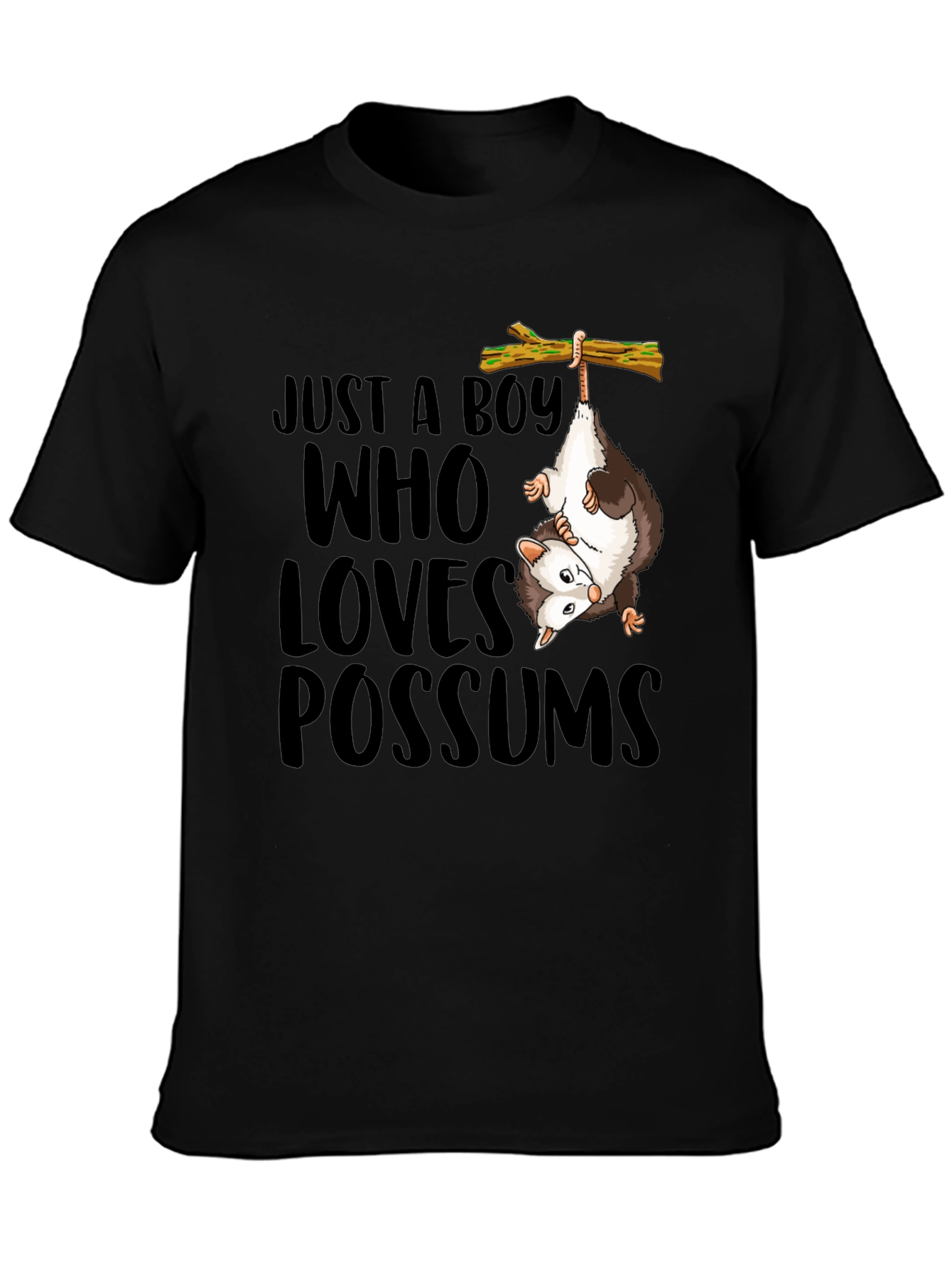 Just a Boy Who Loves Possums T-Shirt