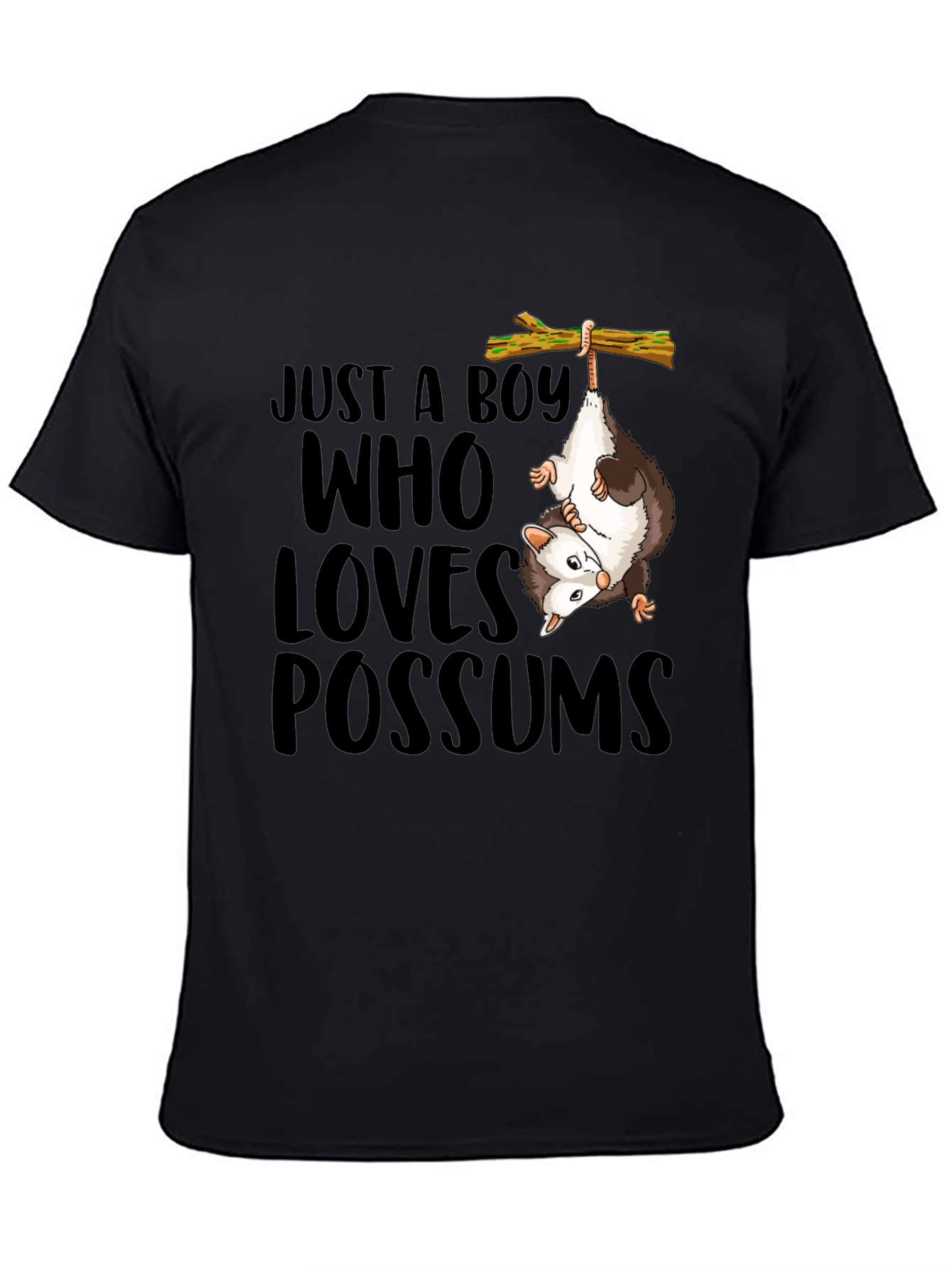 Just a Boy Who Loves Possums T-Shirt