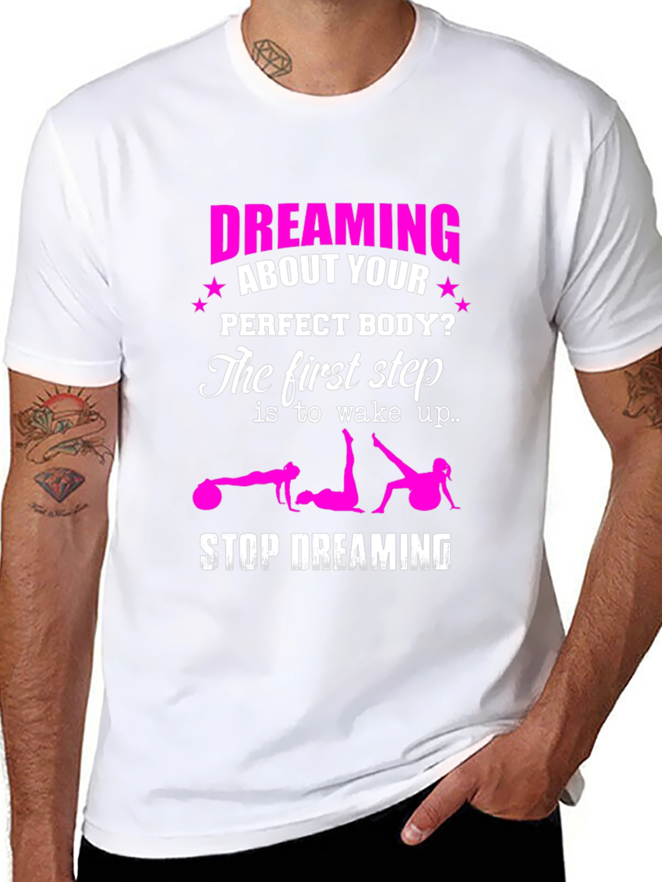 Dreaming of a Perfect Body? Graphic T-Shirt