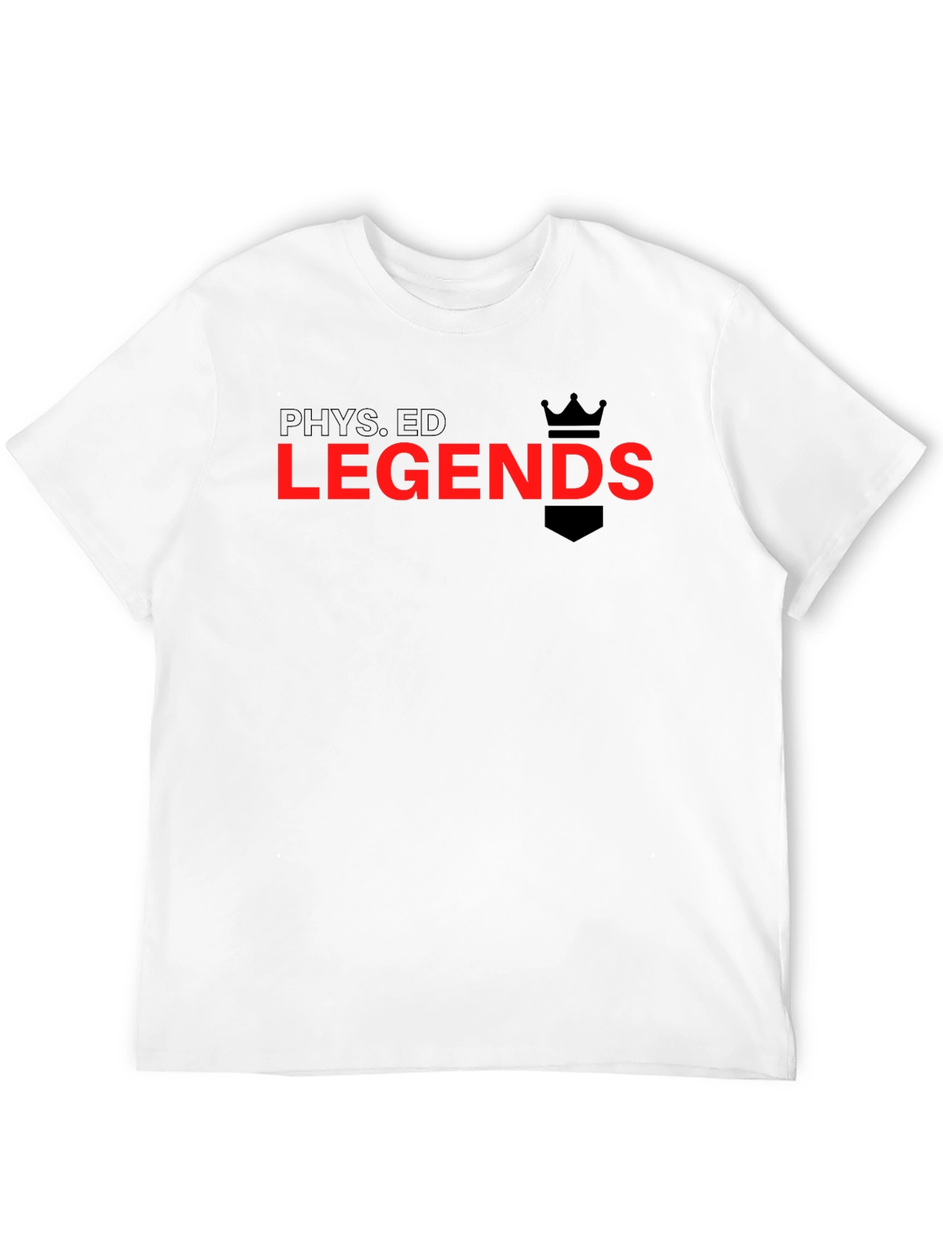 Phys Ed Legends Graphic Tee - Black T-Shirt
