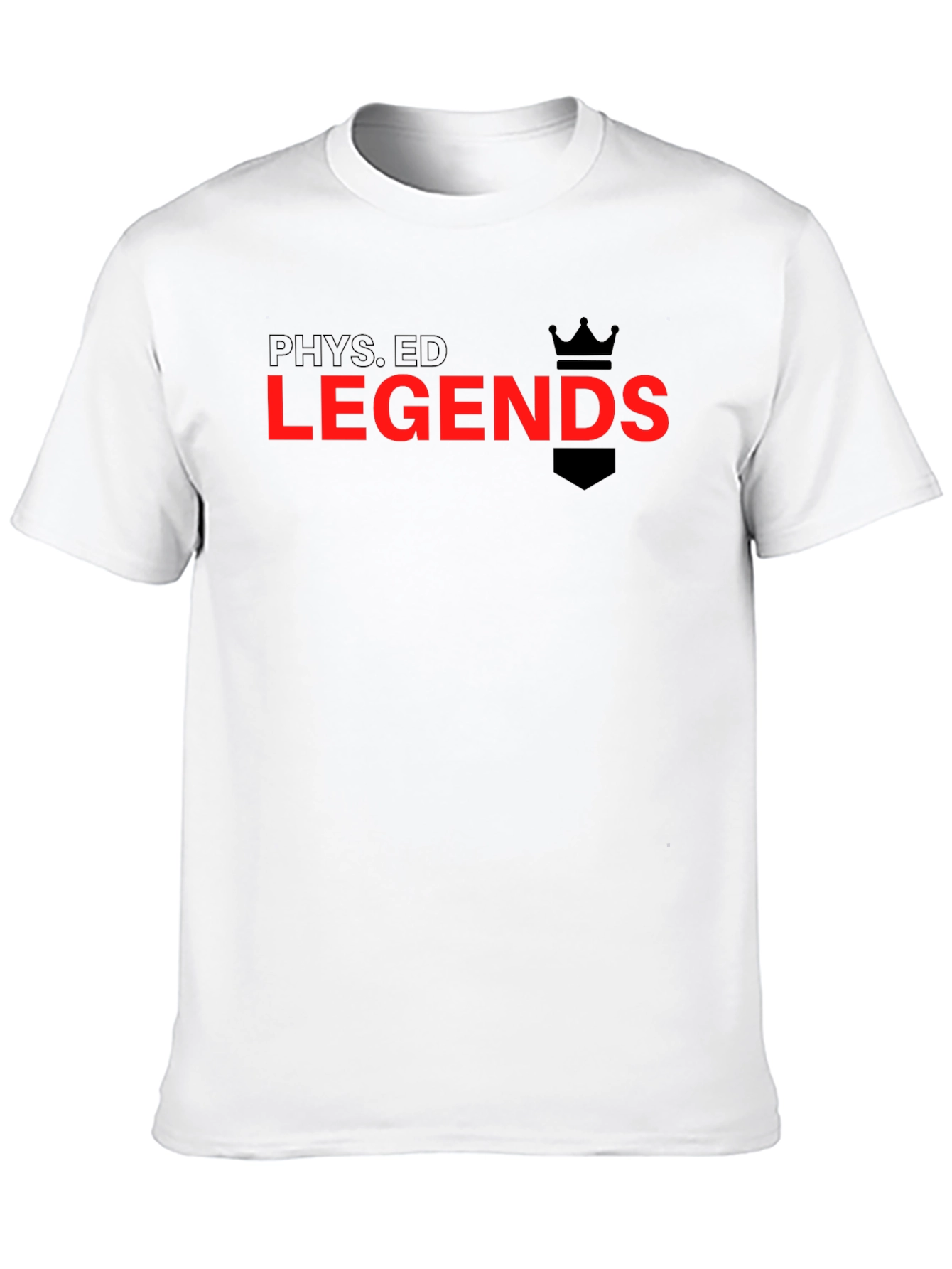 Phys Ed Legends Graphic Tee - Black T-Shirt