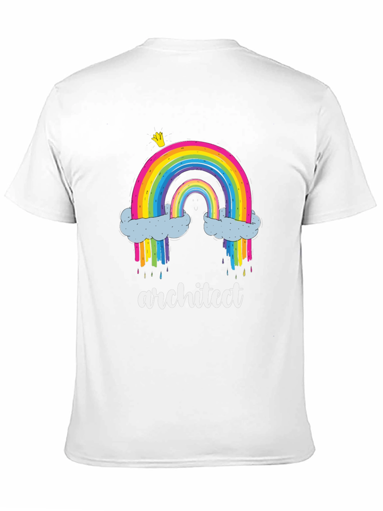 Rainbow Architect Graphic T-Shirt