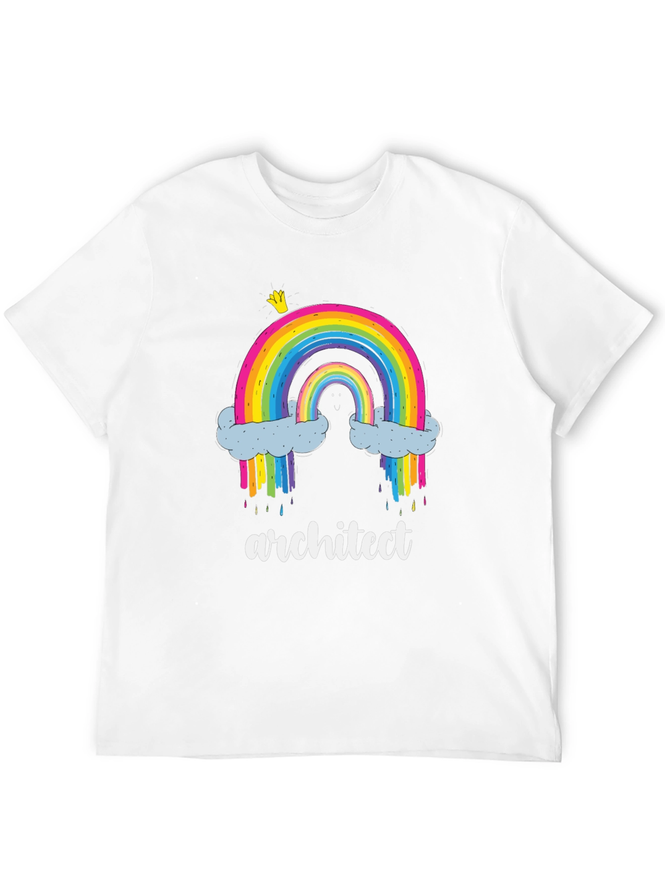 Rainbow Architect Graphic T-Shirt