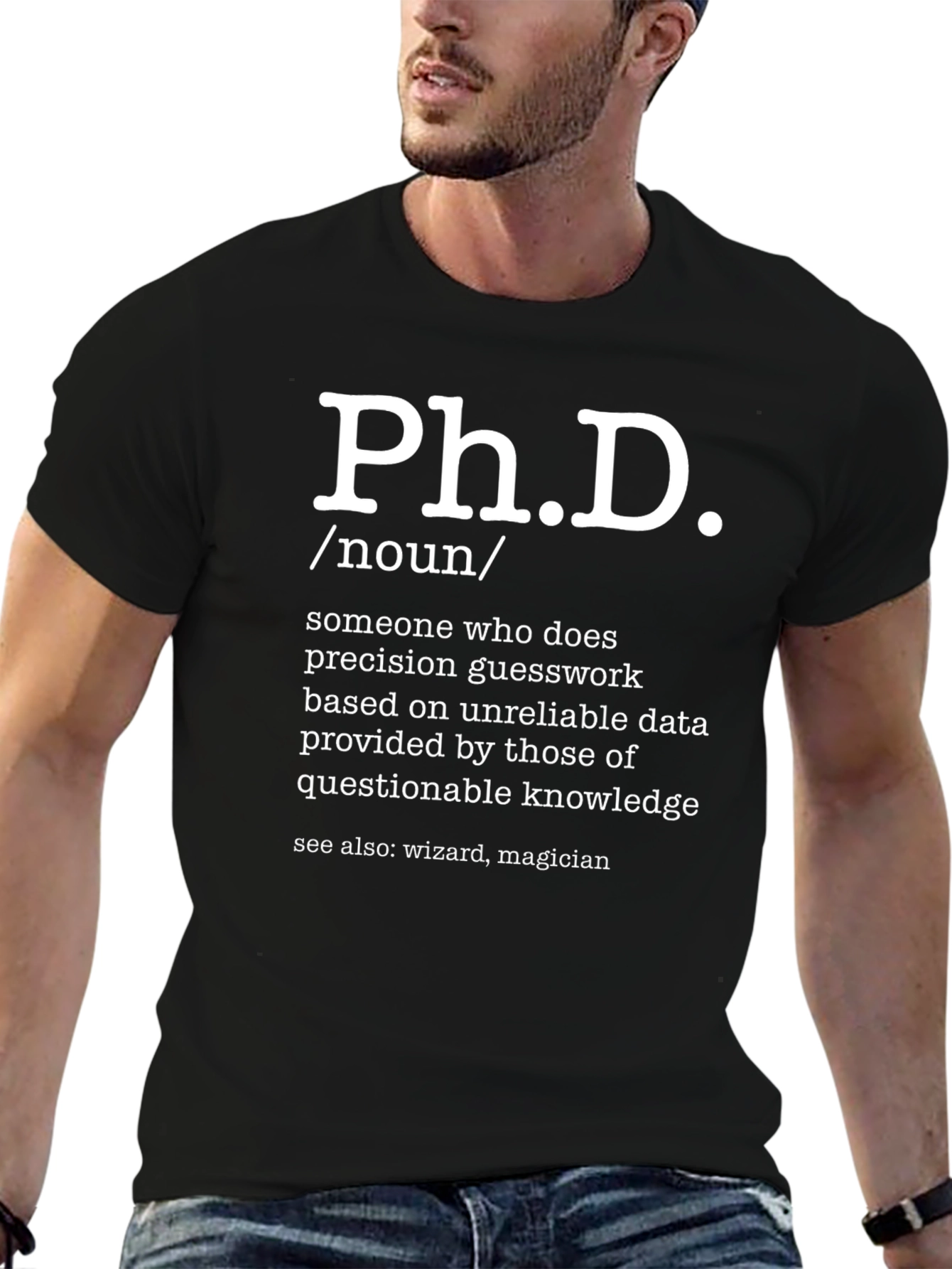 Ph.D. Definition T-Shirt - Funny Academic Humor Tee