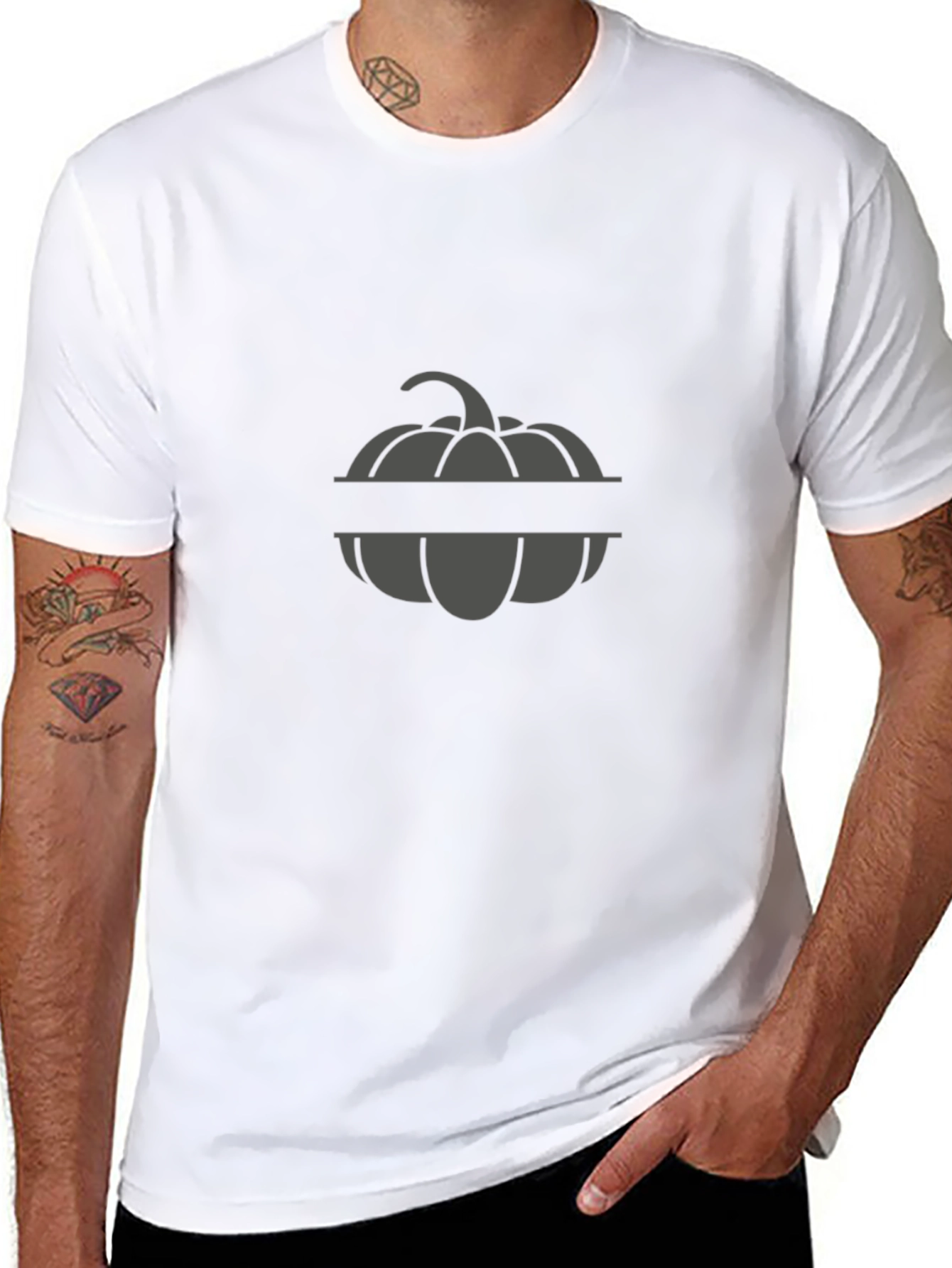 Pumpkin Graphic Tee - Seasonal Style