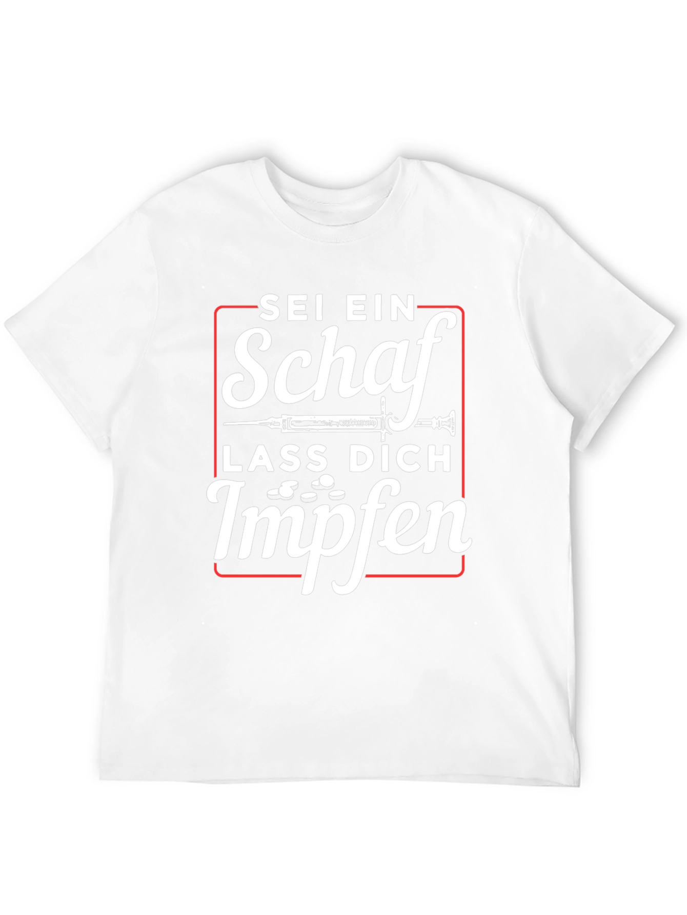 Sei Ein Schaf Lass Dich Impfen T-Shirt