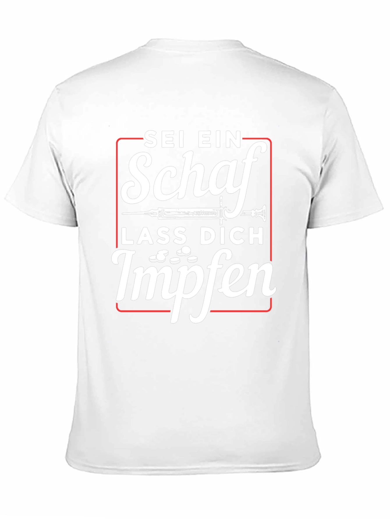 Sei Ein Schaf Lass Dich Impfen T-Shirt
