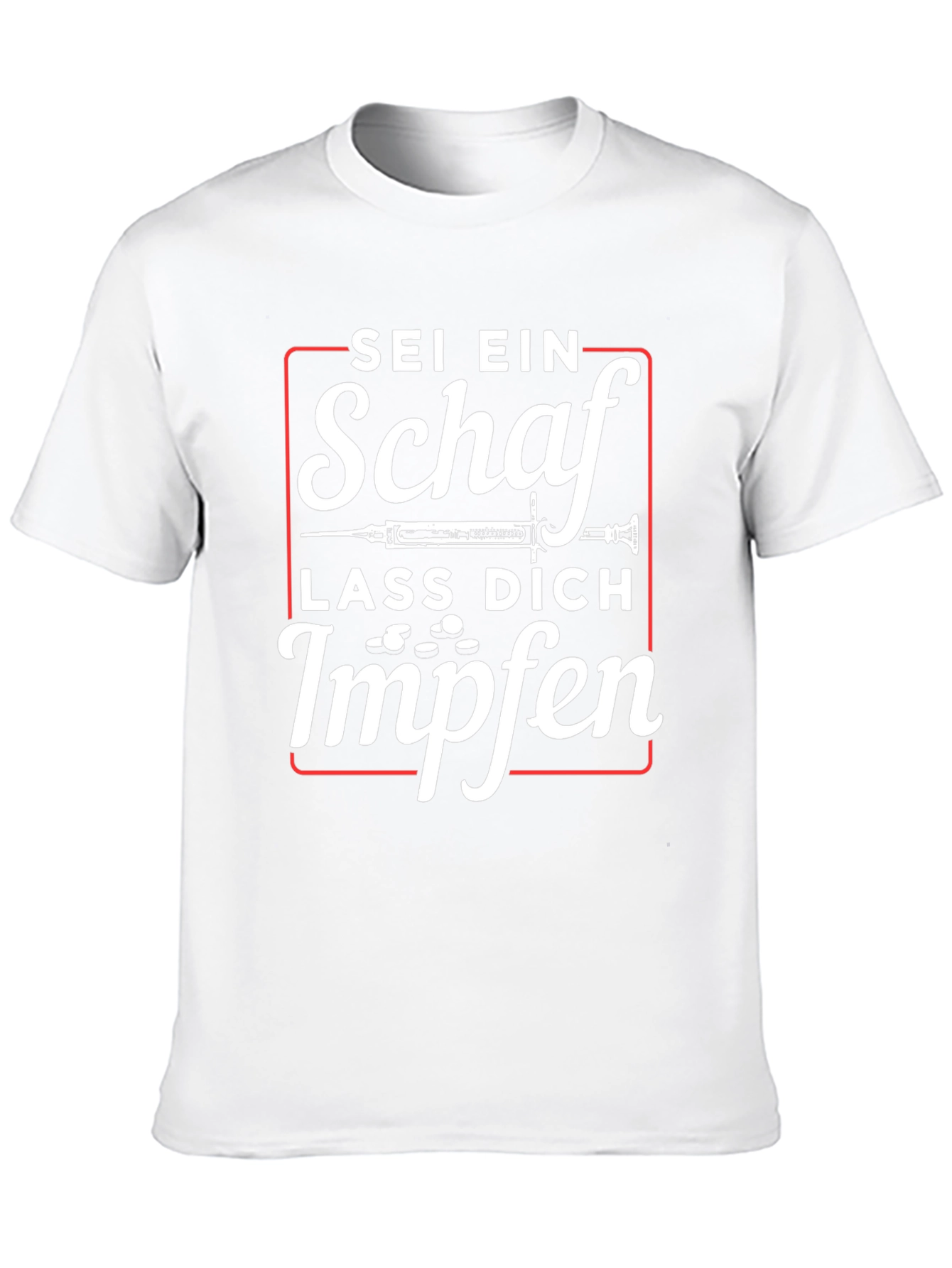 Sei Ein Schaf Lass Dich Impfen T-Shirt