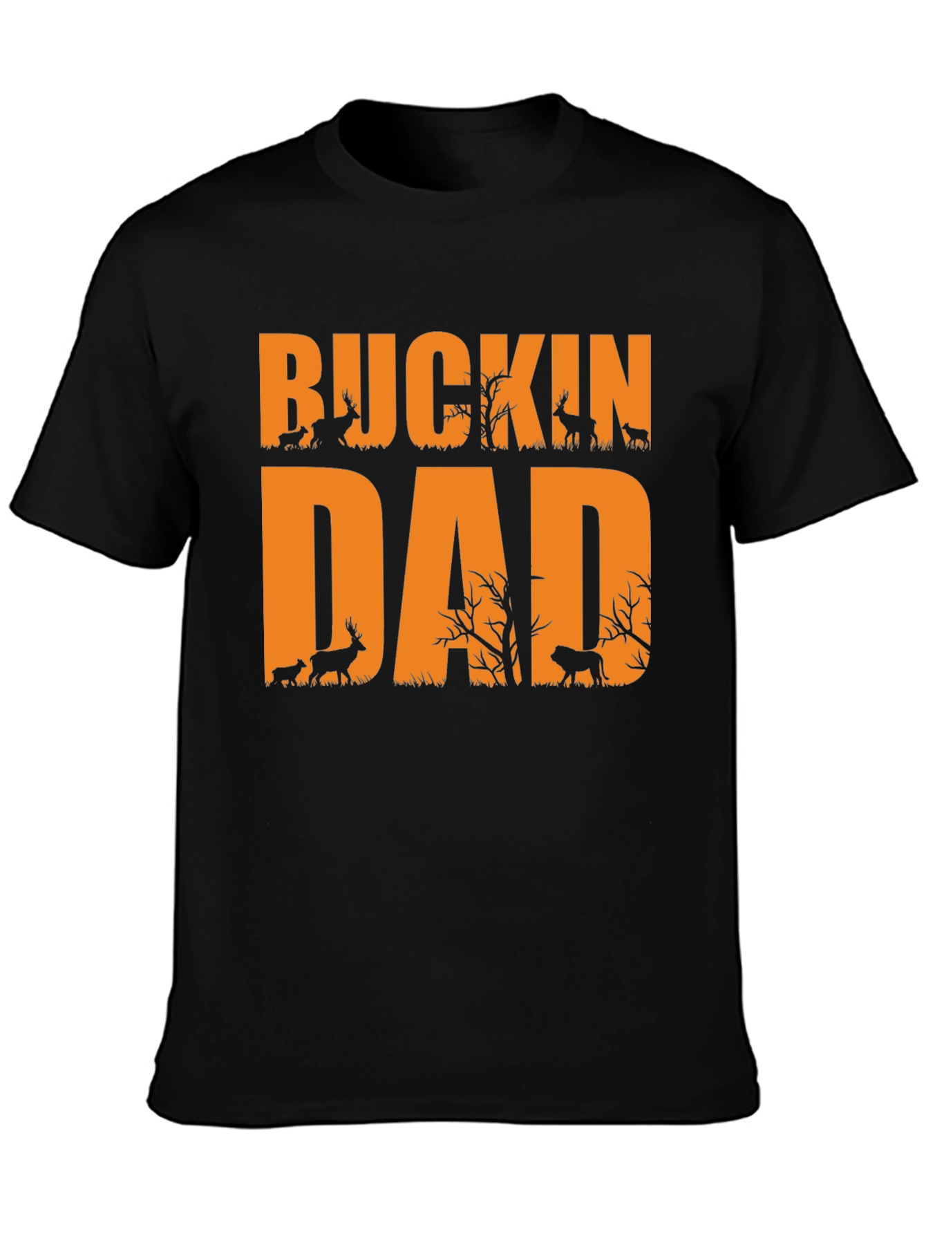 Buckin Dad Hunting Graphic Tee