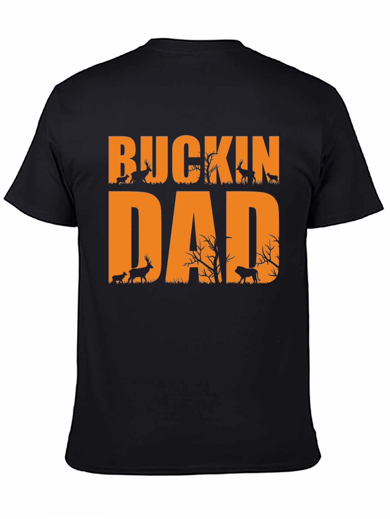 Buckin Dad Hunting Graphic Tee
