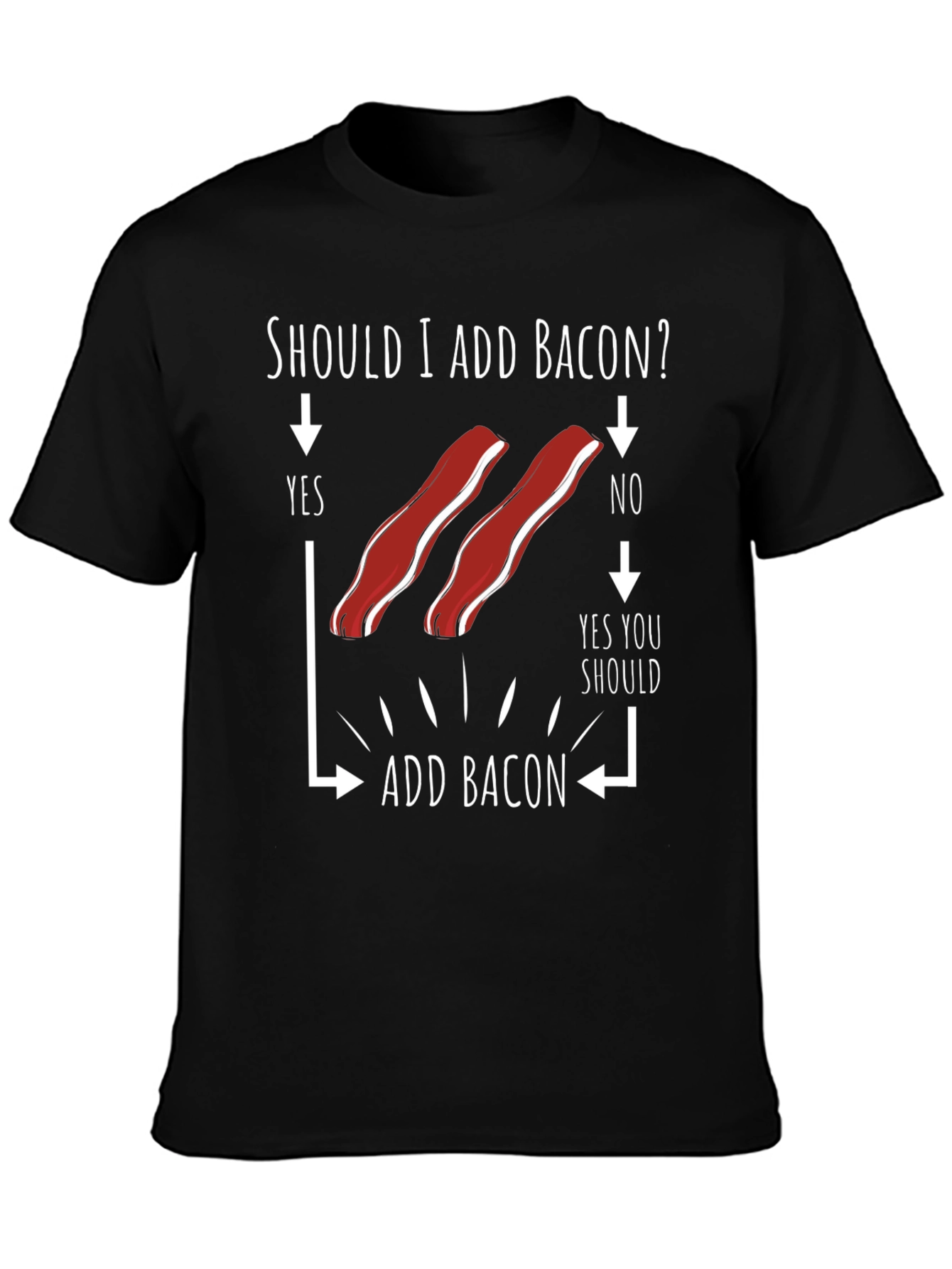 Should I Add Bacon? T-Shirt