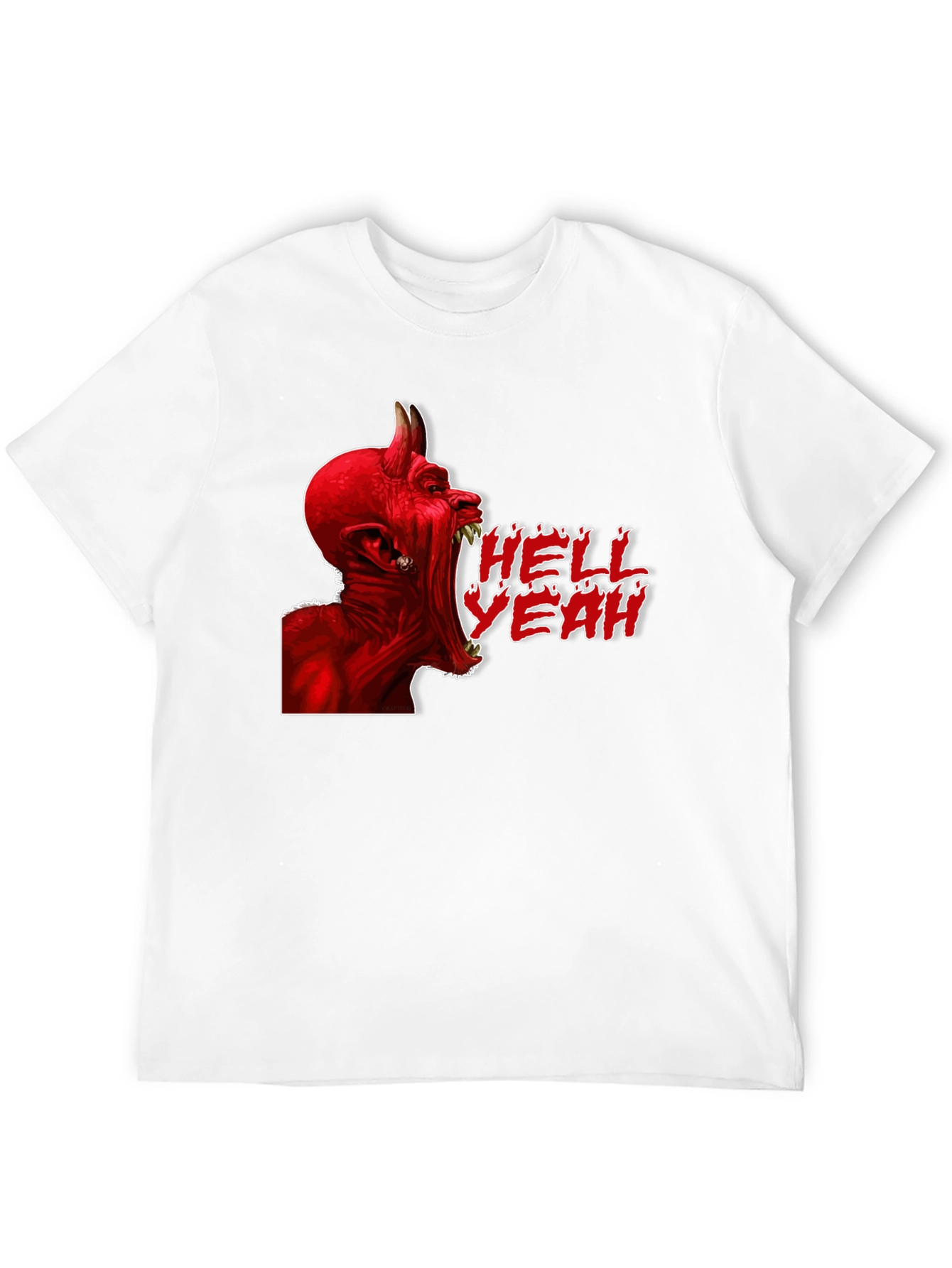 Hell Yeah Devil Graphic T-Shirt
