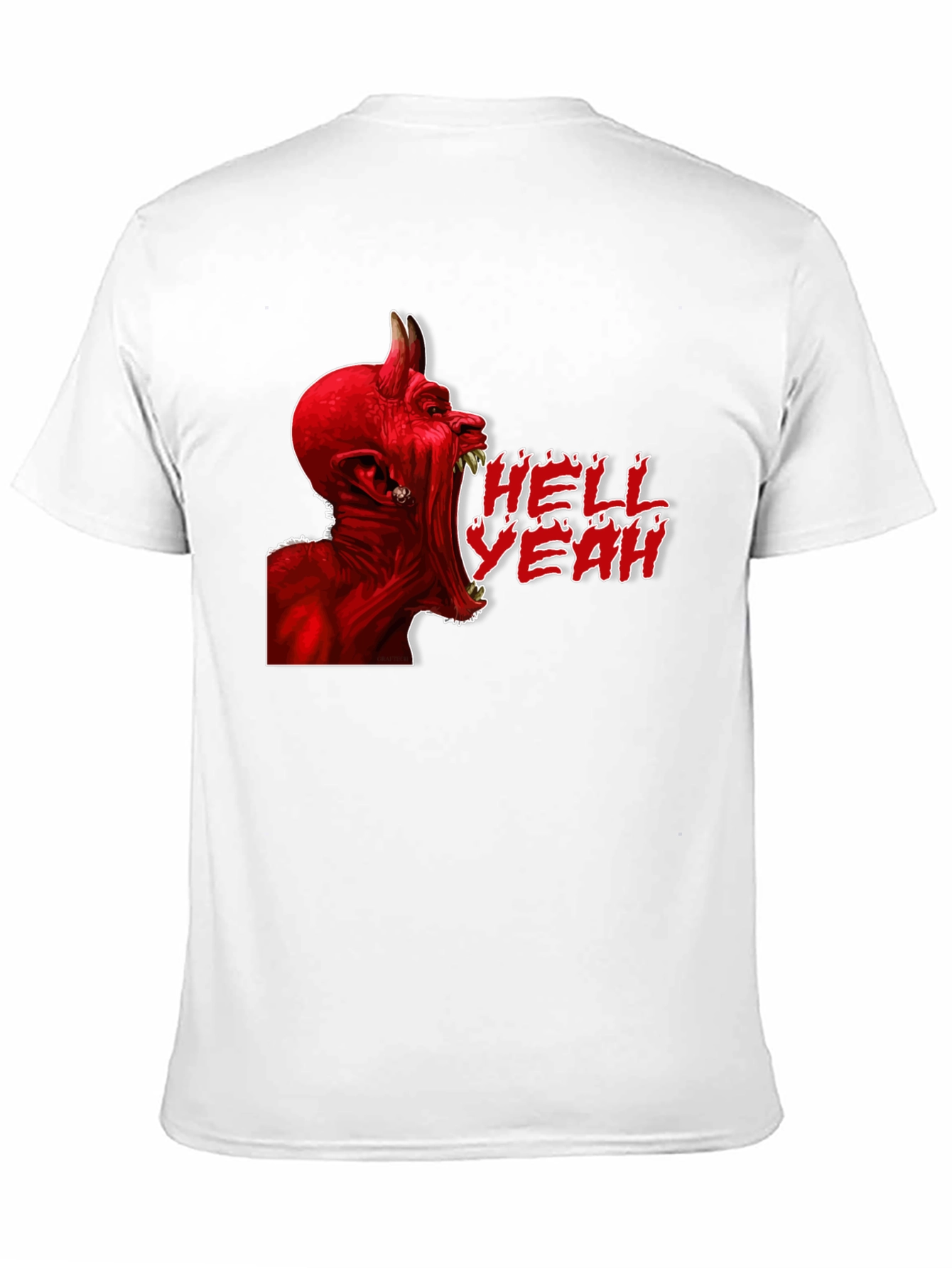 Hell Yeah Devil Graphic T-Shirt