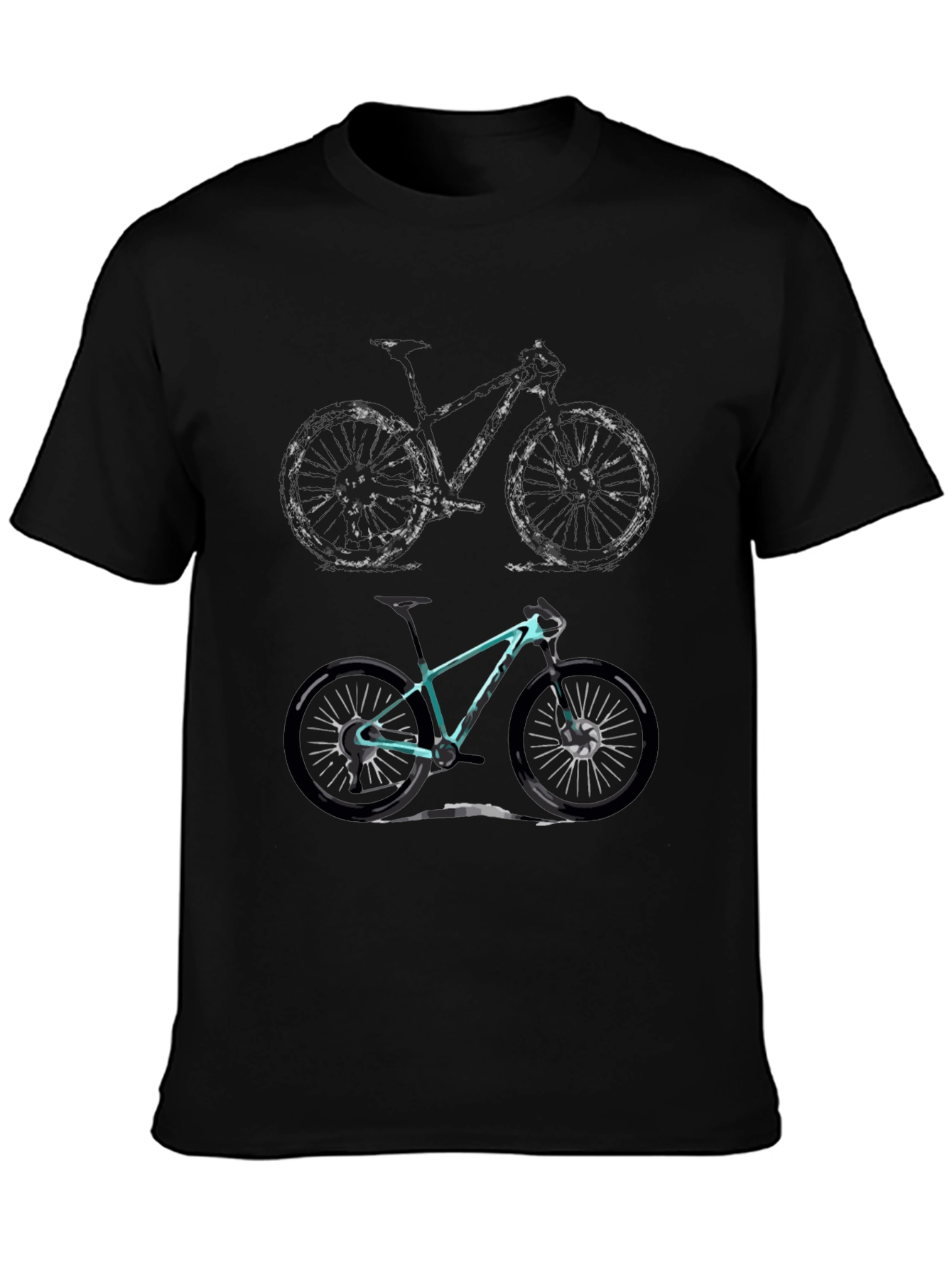 Bike T-Shirt: Mountain Biker Gift Tee