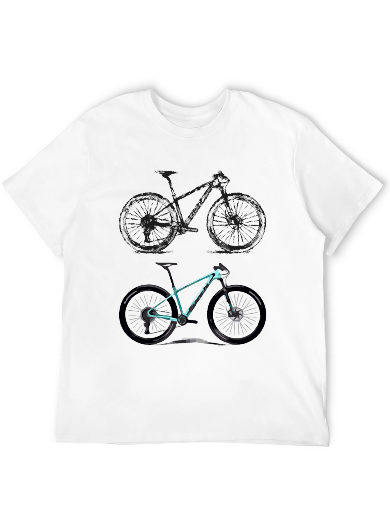 Bike T-Shirt: Mountain Biker Gift Tee
