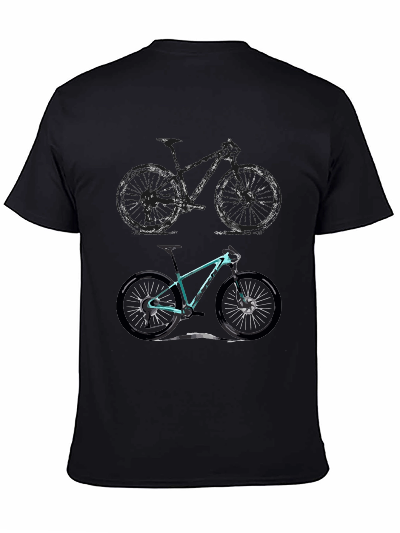 Bike T-Shirt: Mountain Biker Gift Tee