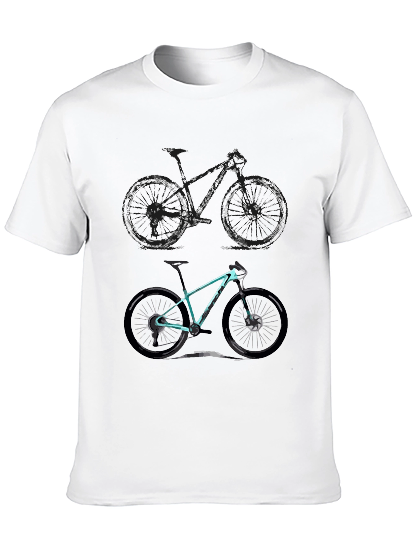 Bike T-Shirt: Mountain Biker Gift Tee
