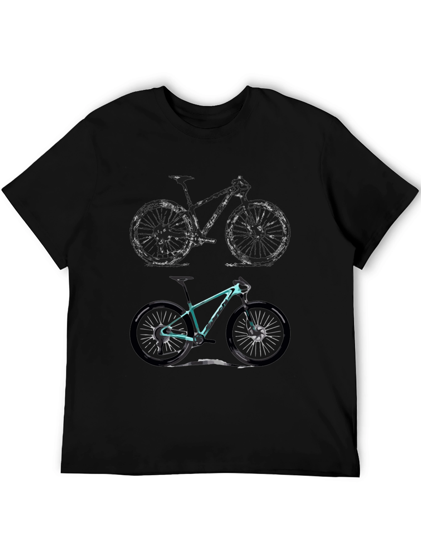 Bike T-Shirt: Mountain Biker Gift Tee