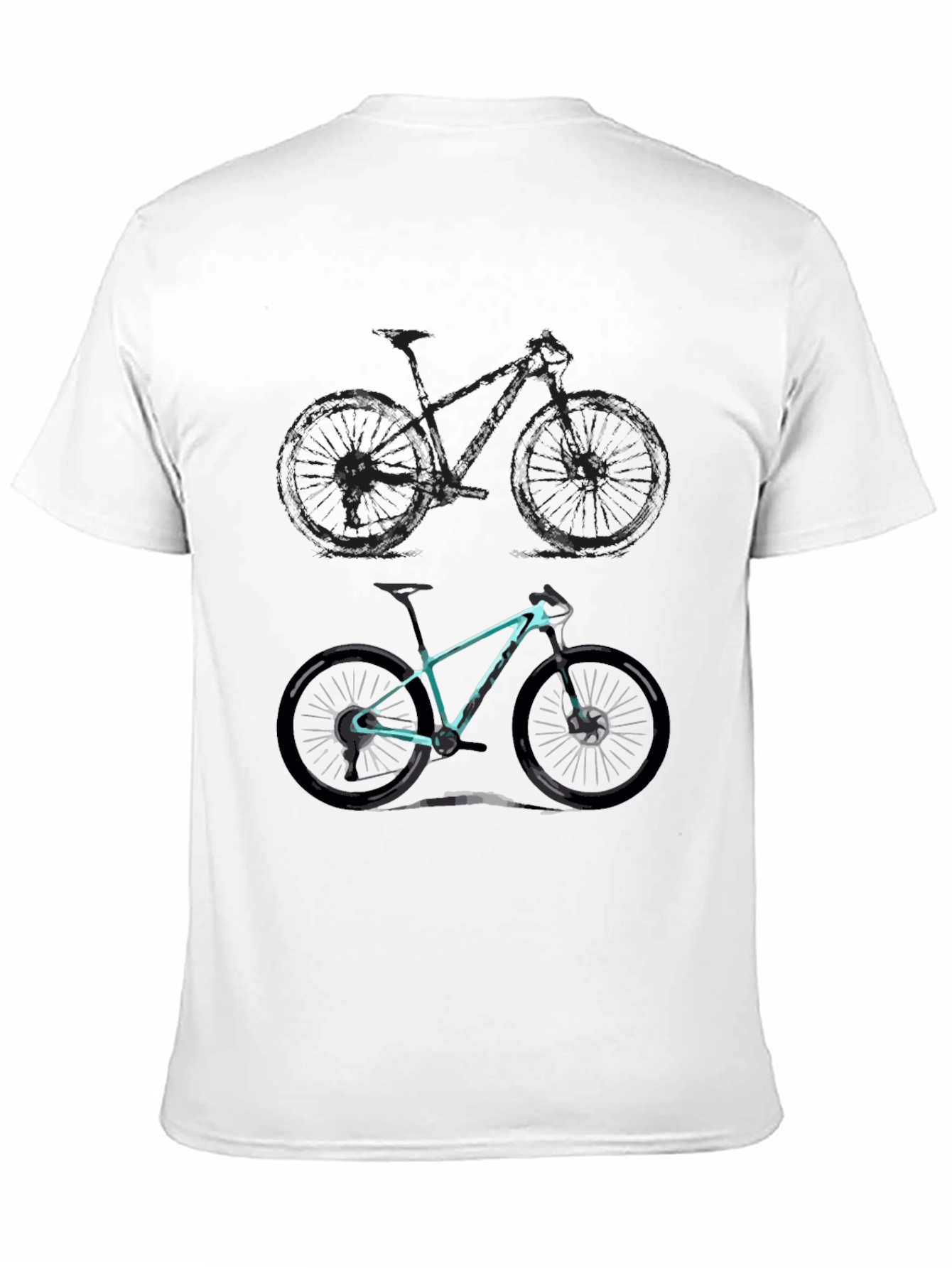 Bike T-Shirt: Mountain Biker Gift Tee