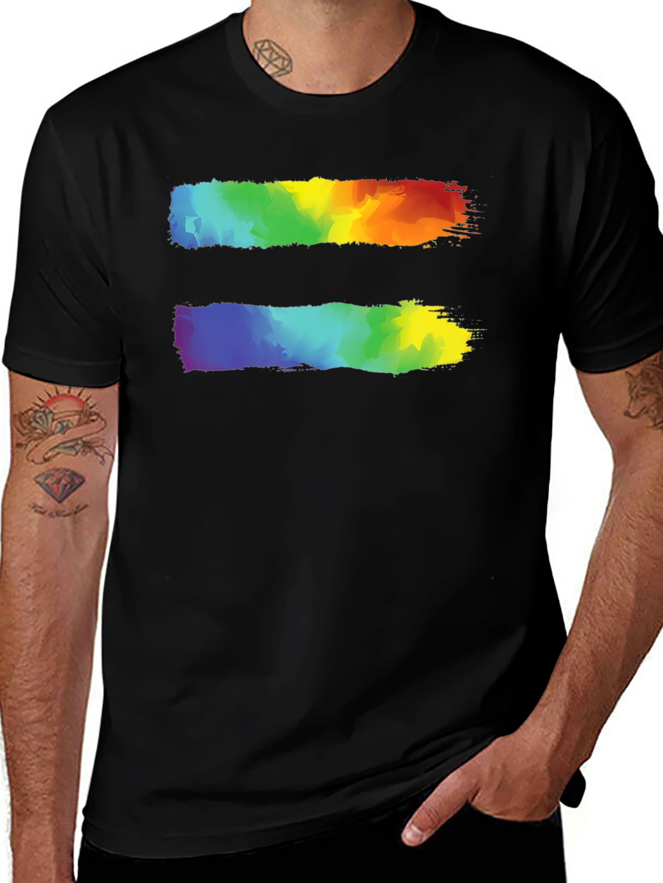 Equality Rainbow Pride Graphic T-Shirt
