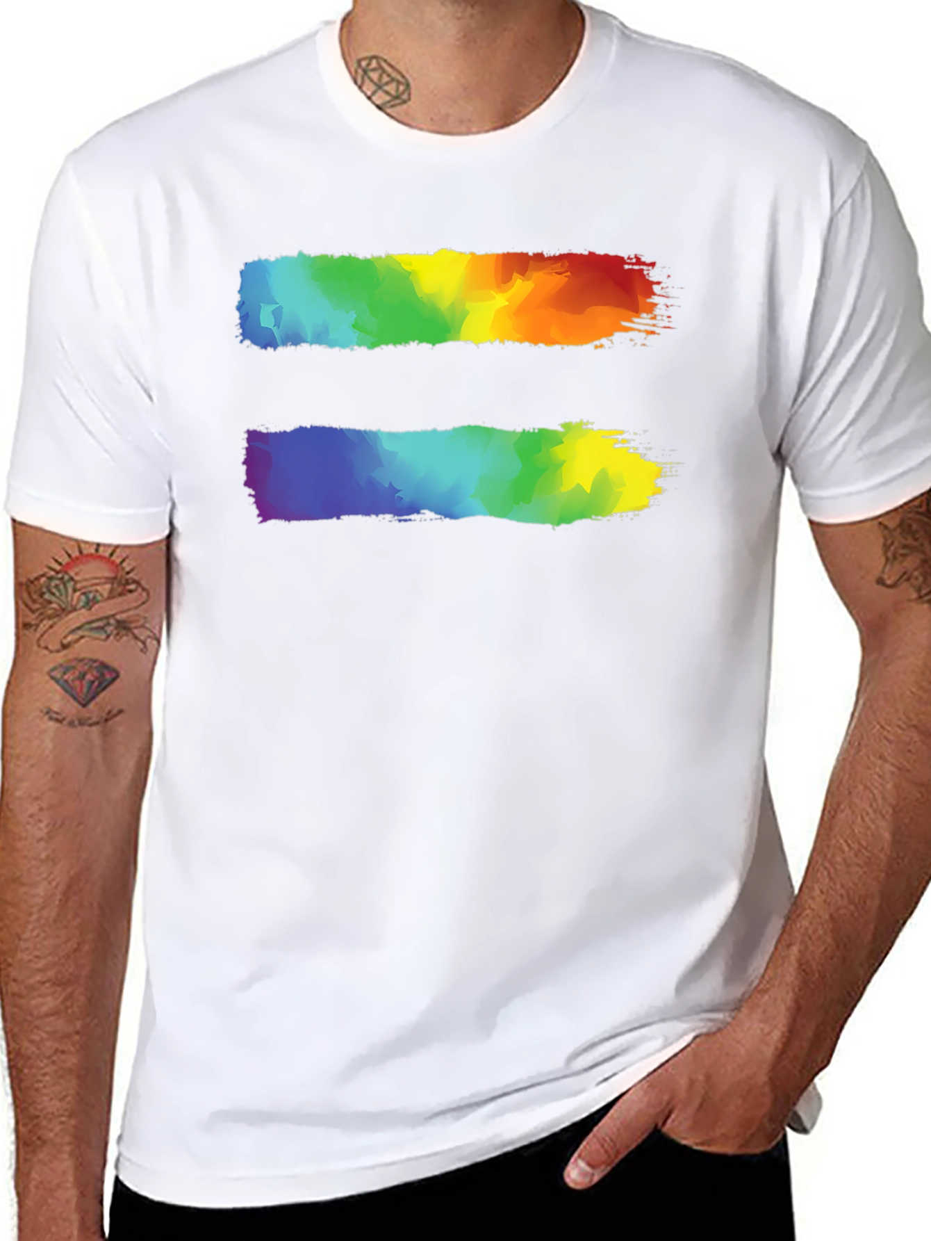 Equality Rainbow Pride Graphic T-Shirt