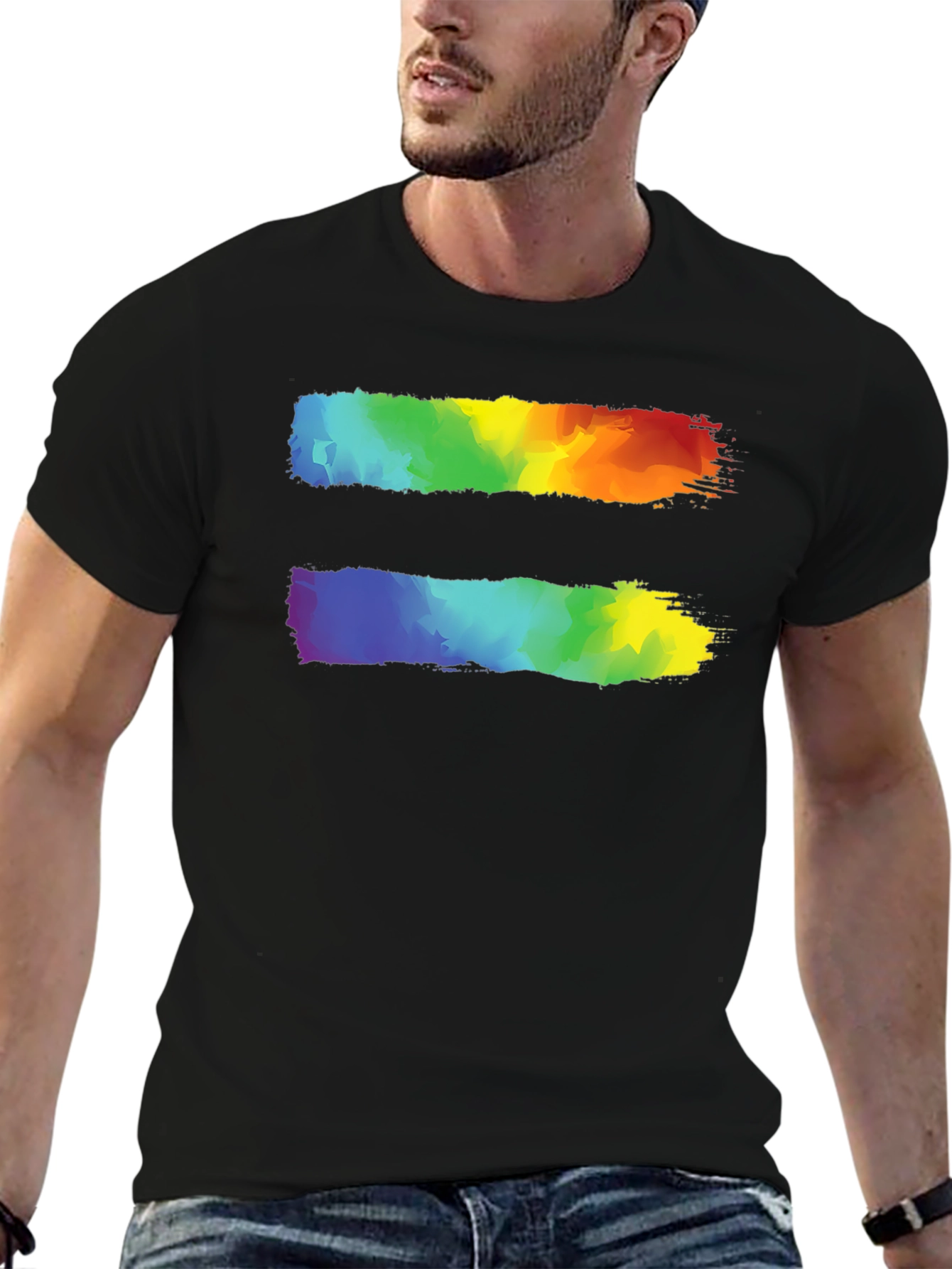 Equality Rainbow Pride Graphic T-Shirt
