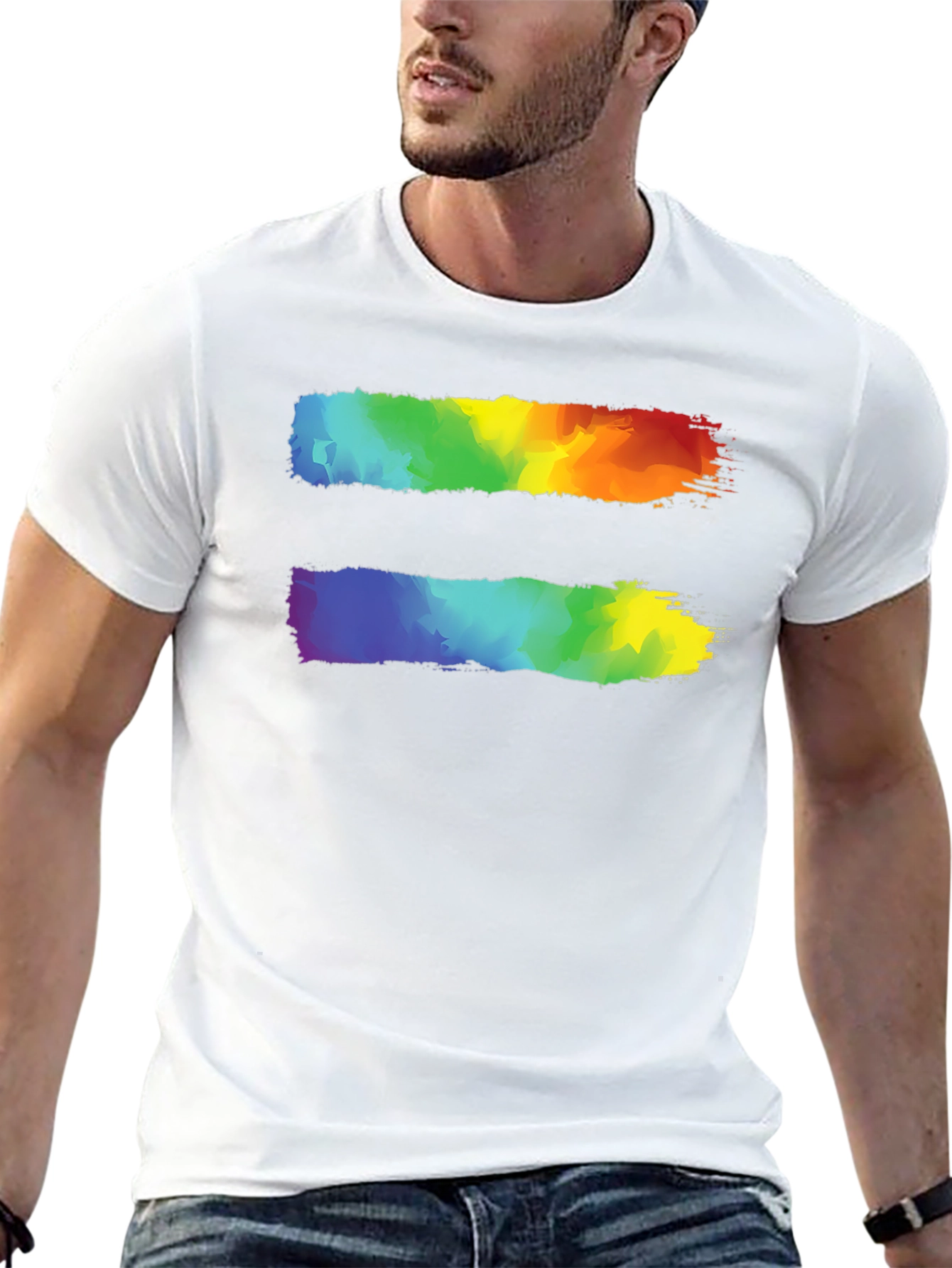 Equality Rainbow Pride Graphic T-Shirt