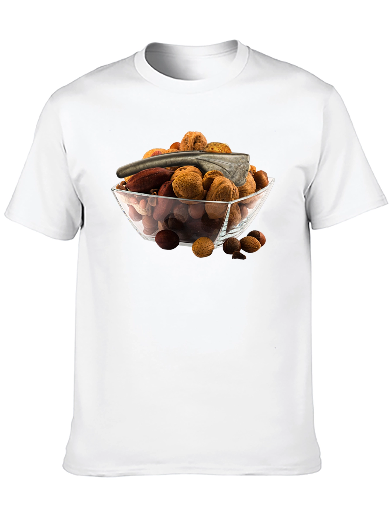 Nut Bowl Graphic T-Shirt - Snack Lovers Tee