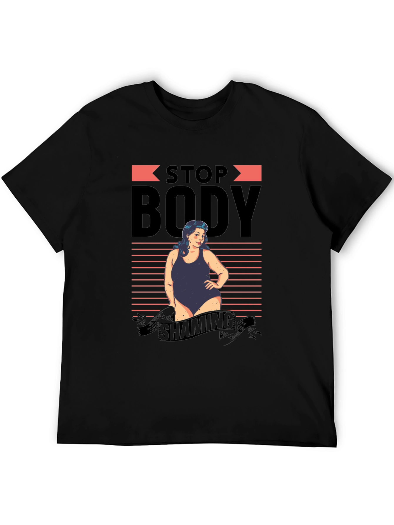 Stop Body Shaming Graphic T-Shirt