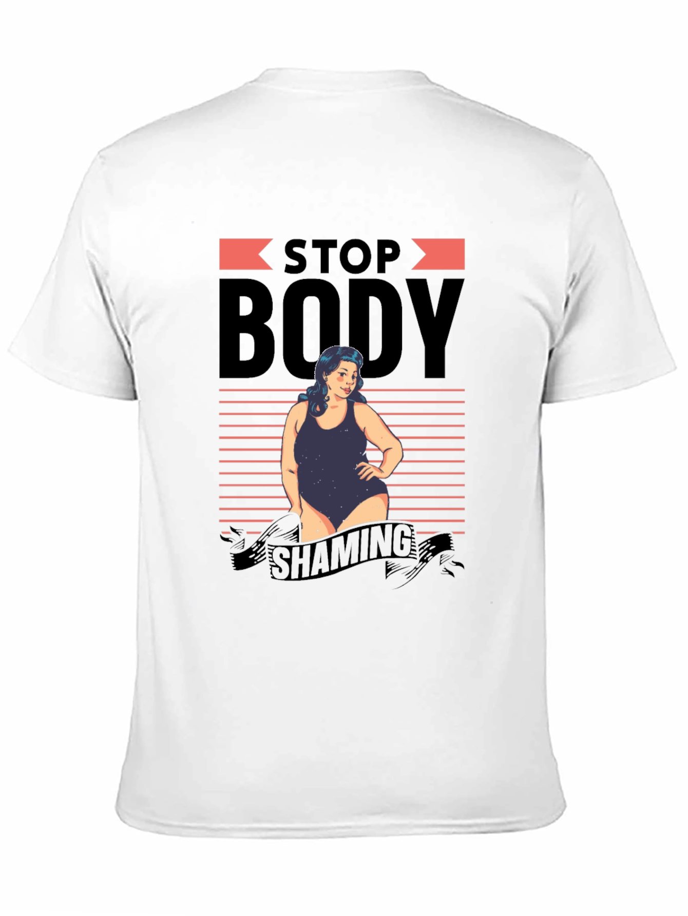 Stop Body Shaming Graphic T-Shirt