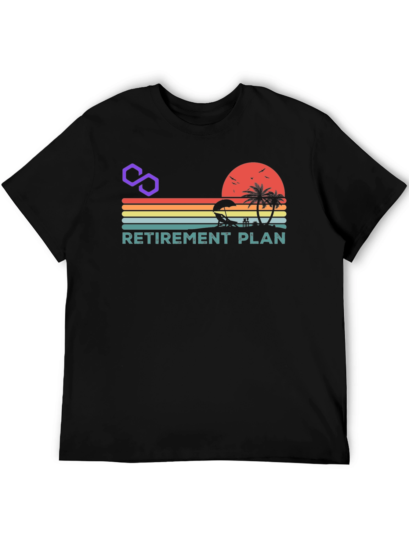 Retirement Plan Beach T-Shirt