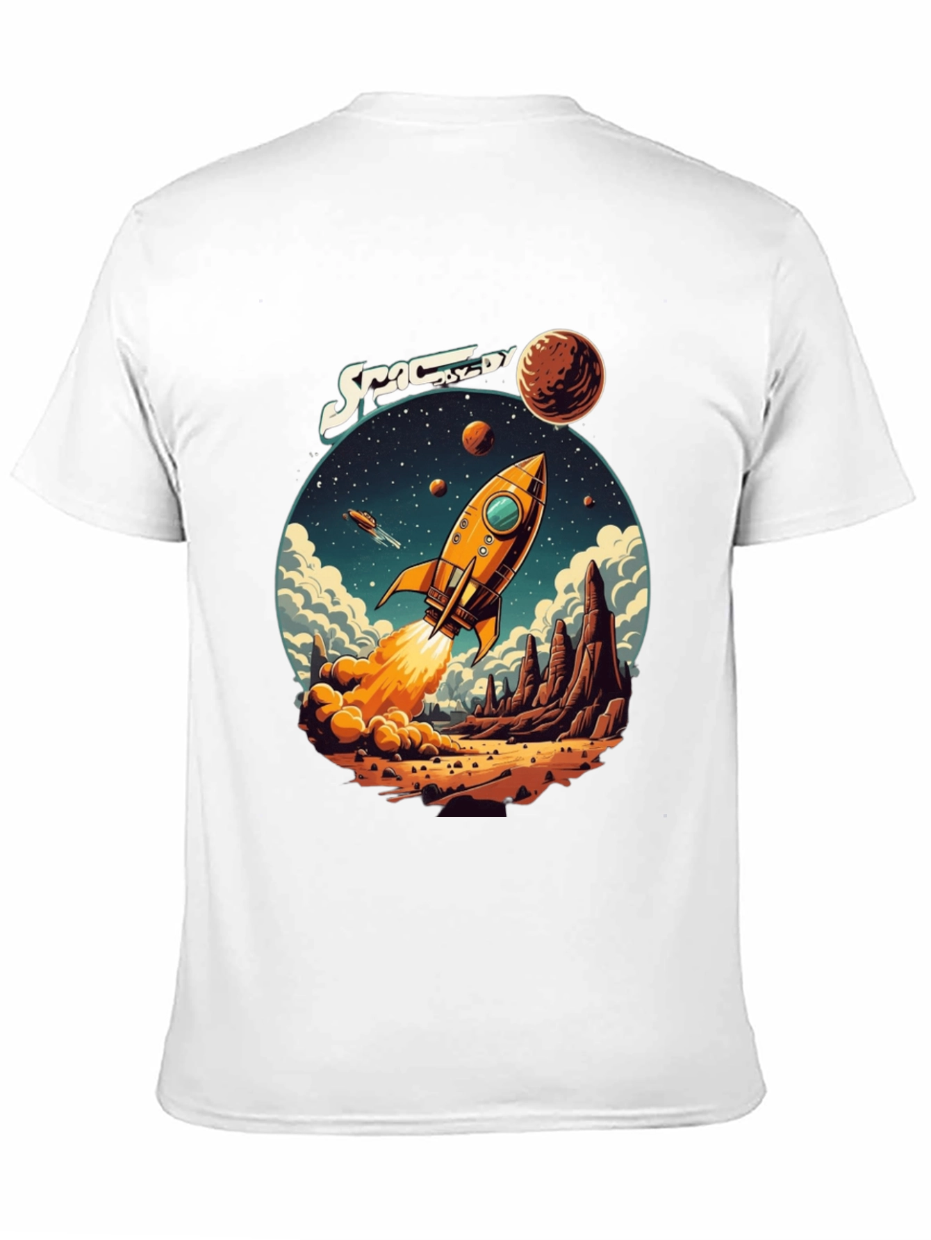Spacedy Rocket T-Shirt