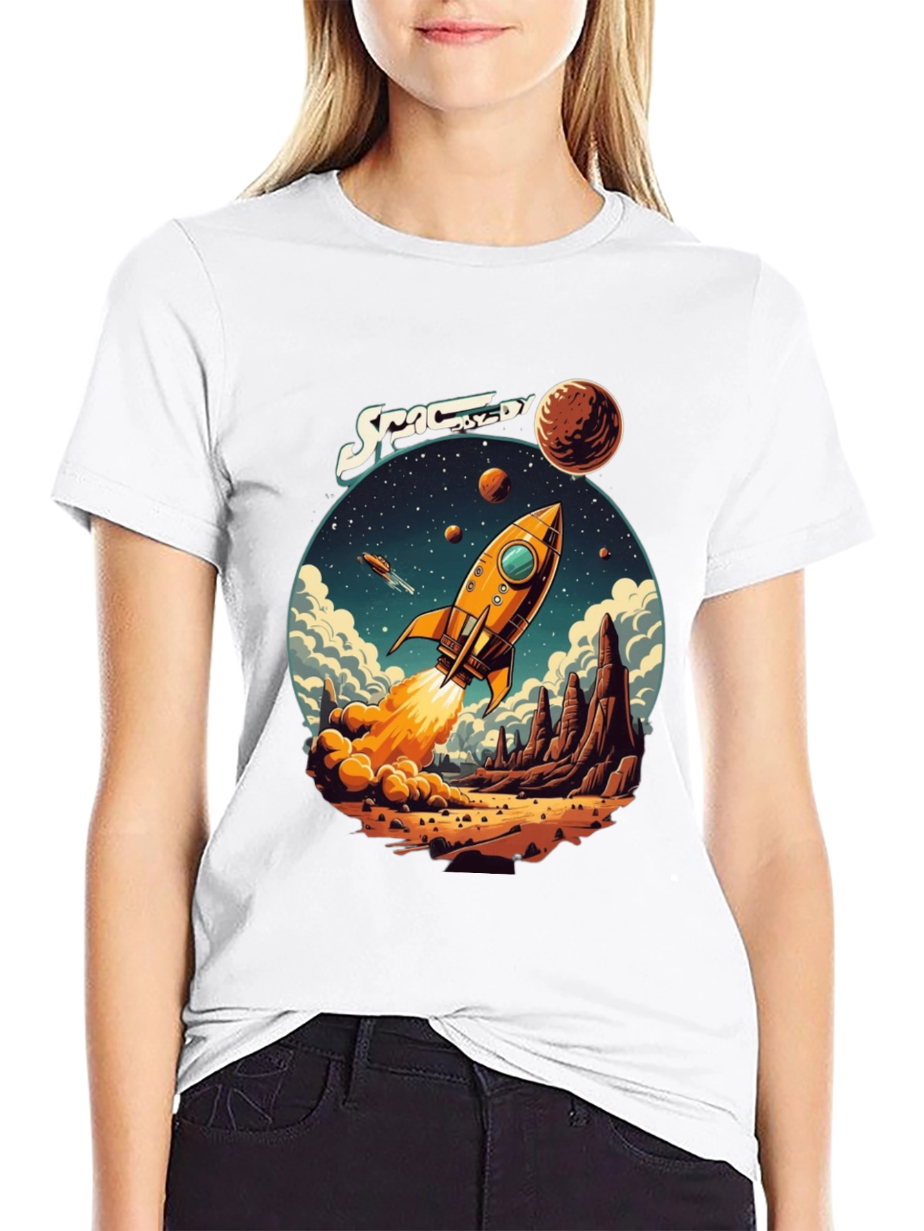 Spacedy Rocket T-Shirt