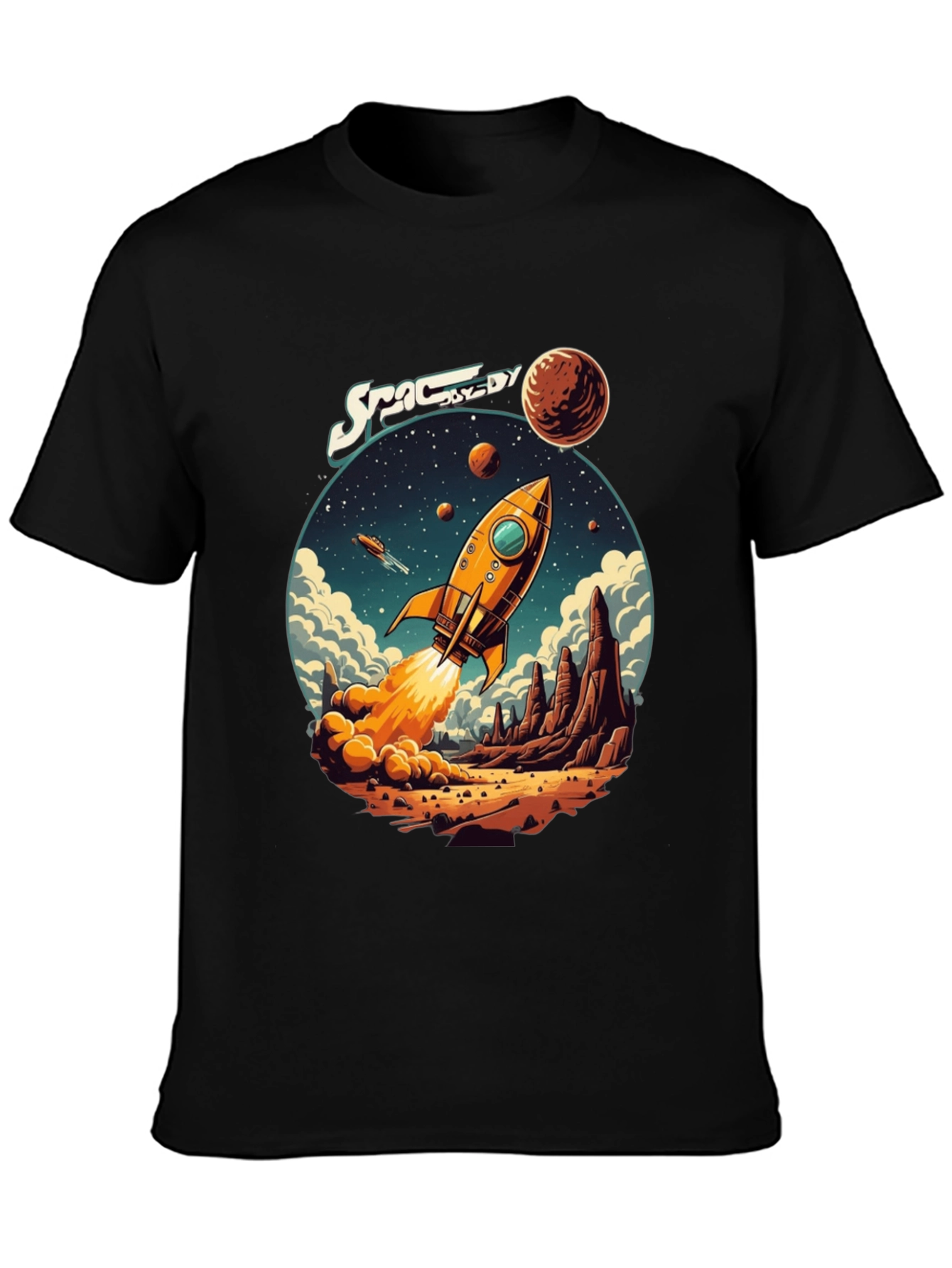 Spacedy Rocket T-Shirt
