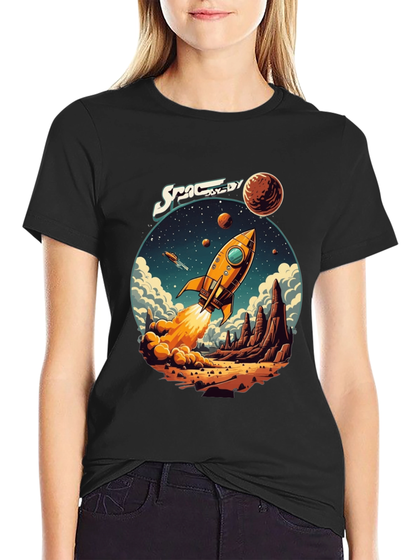 Spacedy Rocket T-Shirt