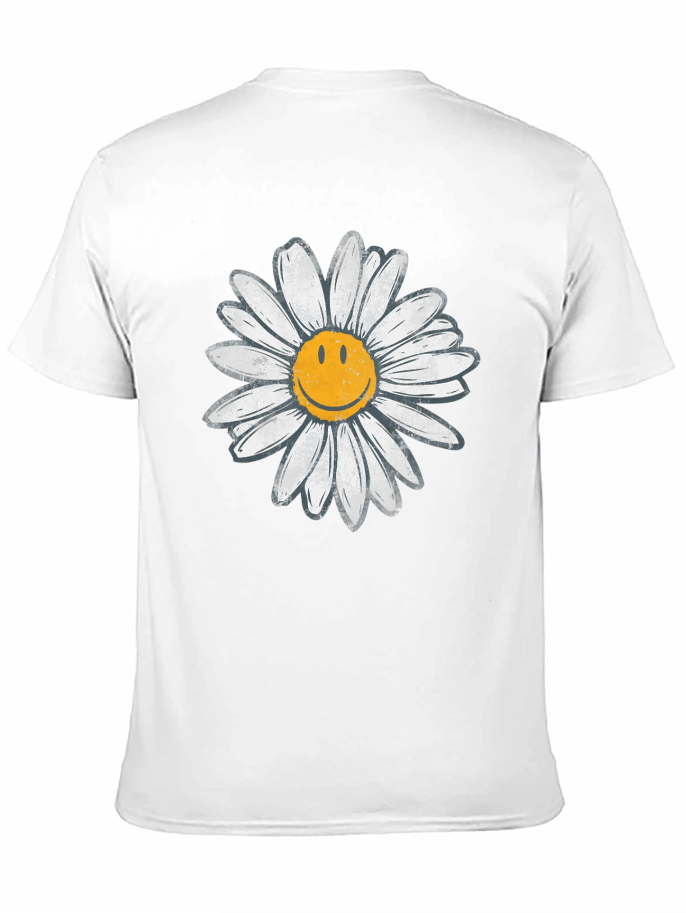 Daisy Smiley Face Graphic Tee